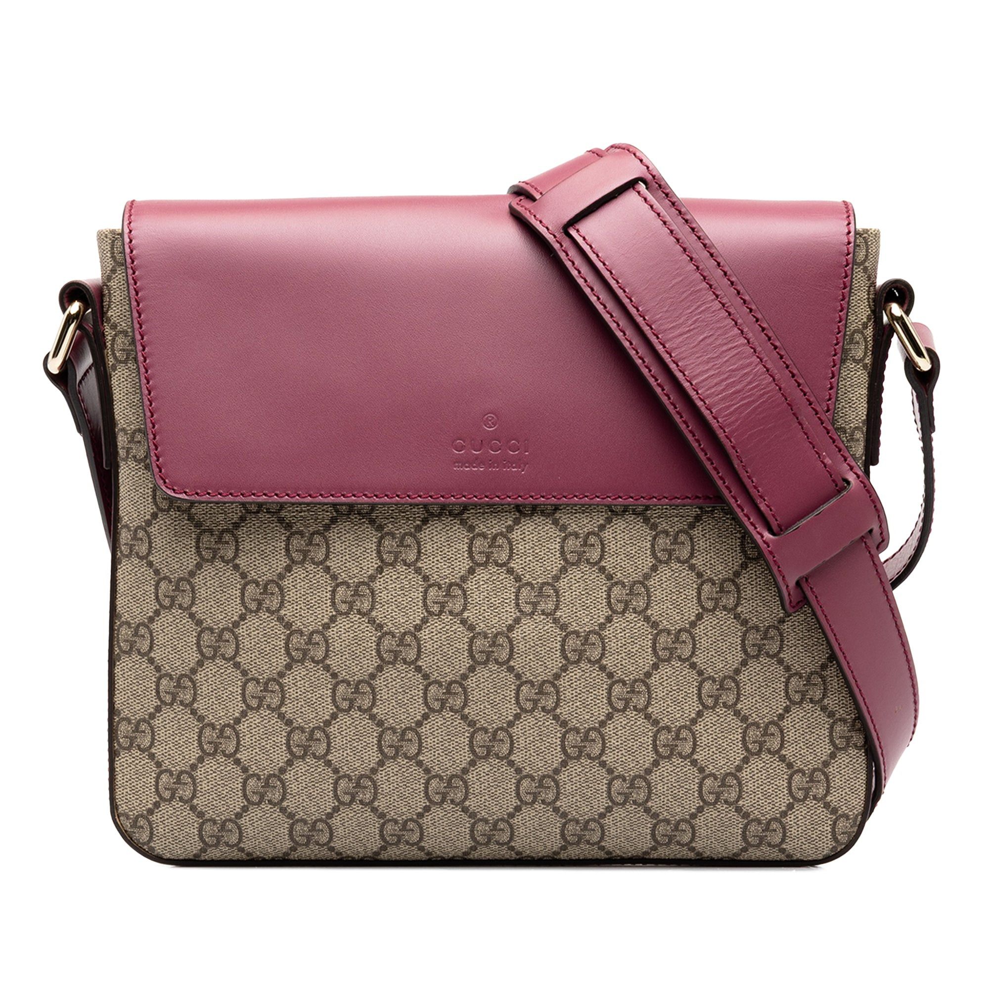 Gucci GG Supreme Flap Messenger Bag Size ONE SIZE - 1 Thumbnail