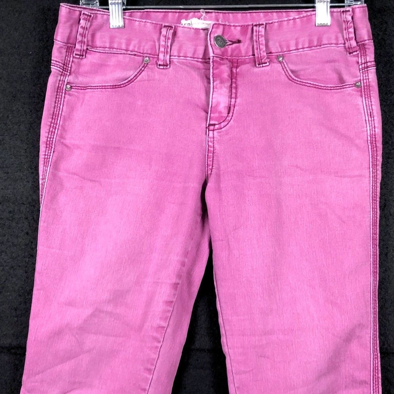 Free People Free People Jeans Purple Denim Mid Rise Skinny Stretch 28 Women’s Regular Size 28 Inseam 30.5 F Pockets Relaxed Everyday 20s 30.5 Size 30" / US 8 / IT 44 - 2 Thumbnail