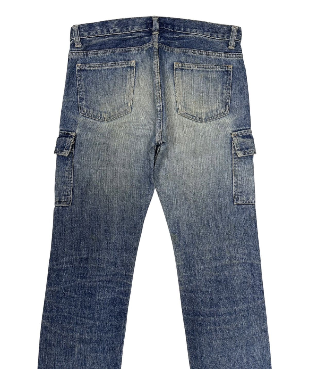 Kapital DMG DOMINGO DENIM CARGO JEANS Size 30" / US 8 / IT 44 - 6 Thumbnail