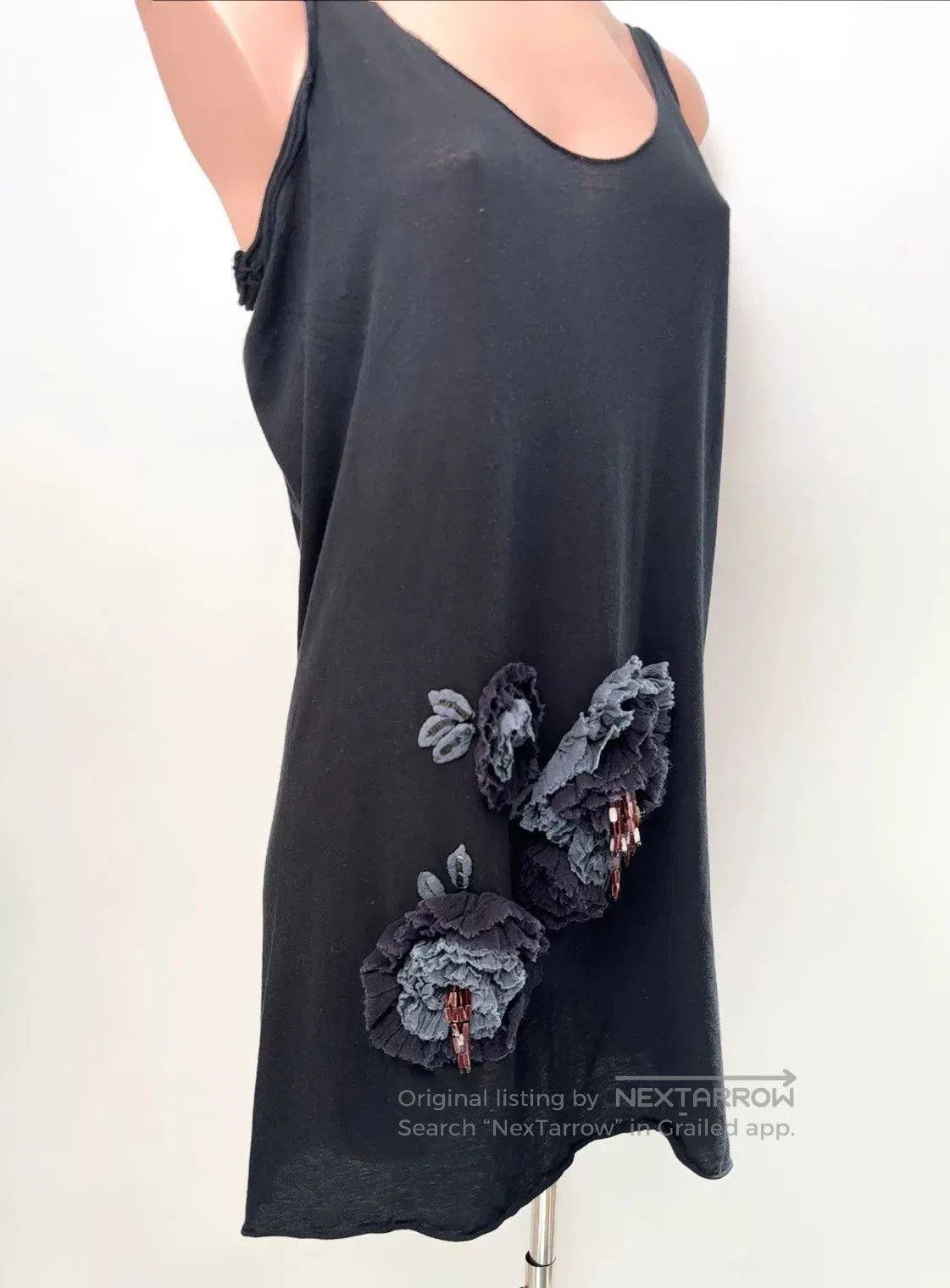 Y's Y's Floral Long Vest by Yohji Yamamoto. Size L / US 10 / IT 46 - 2 Thumbnail