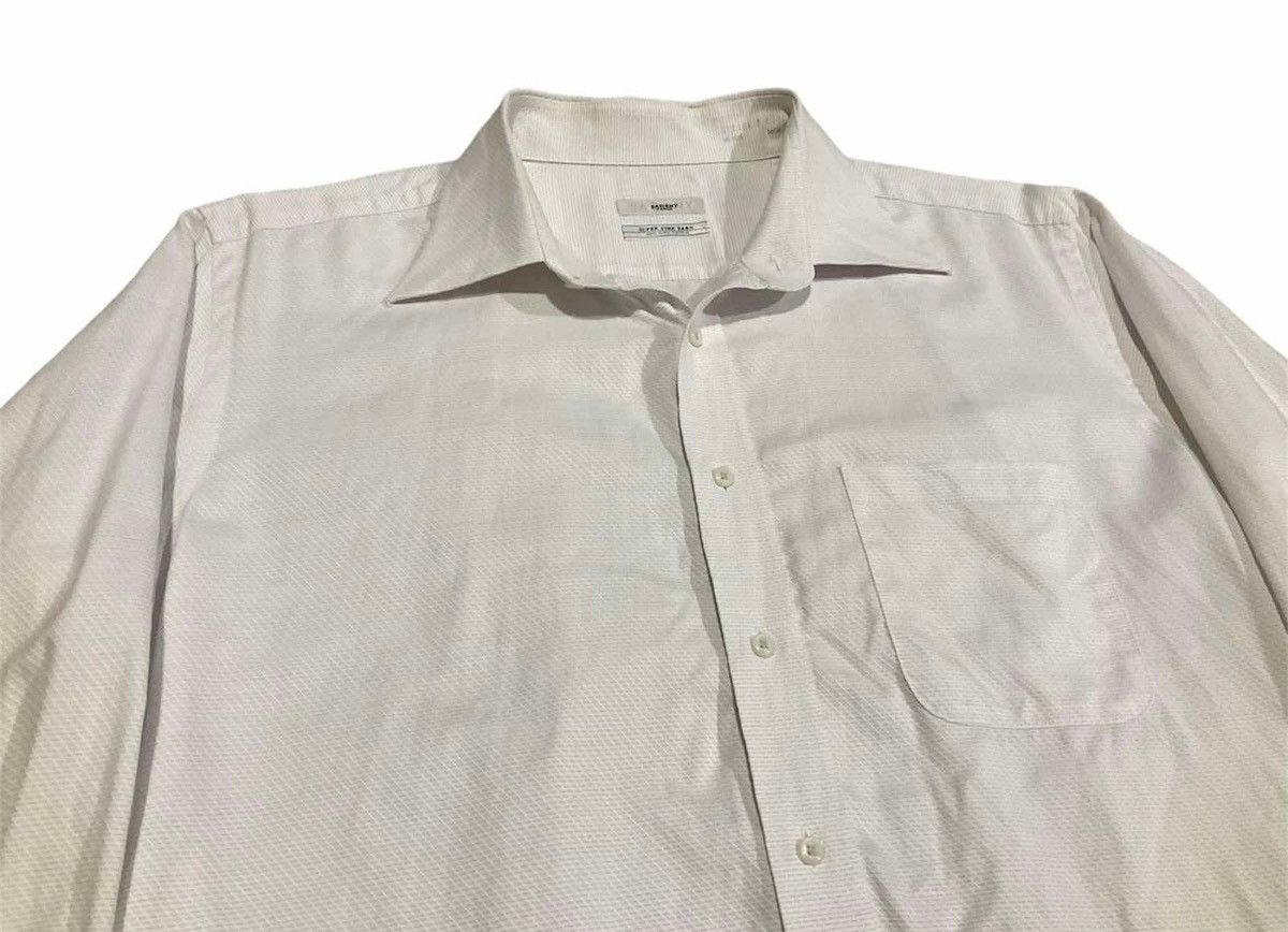 Yohji Yamamoto 🔥Vintage Sacsny YSaccs By Yohji Yamamoto Shirt White Size US XL / EU 56 / 4 - 3 Thumbnail
