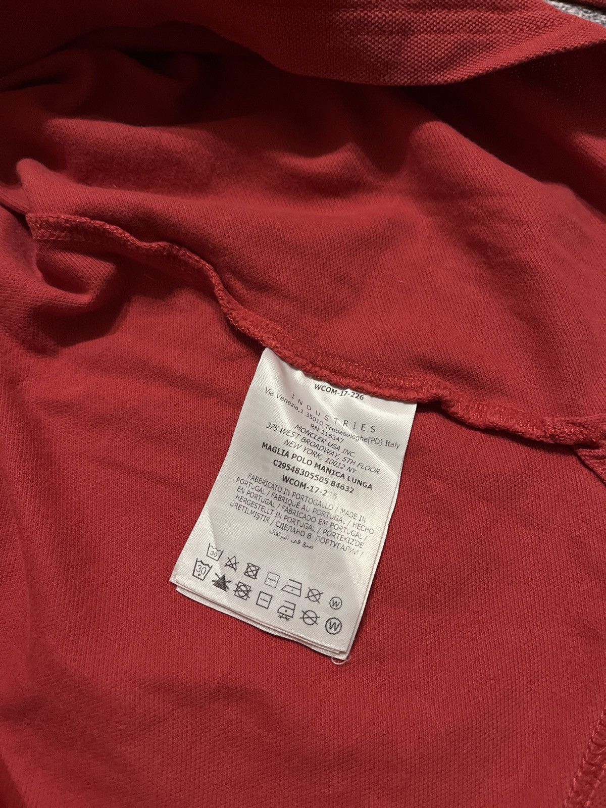 Moncler Moncler Magila Polo Manica 90S Lunga Longsleeve T Shirt Tee Size US XS / EU 42 / 0 - 8 Thumbnail