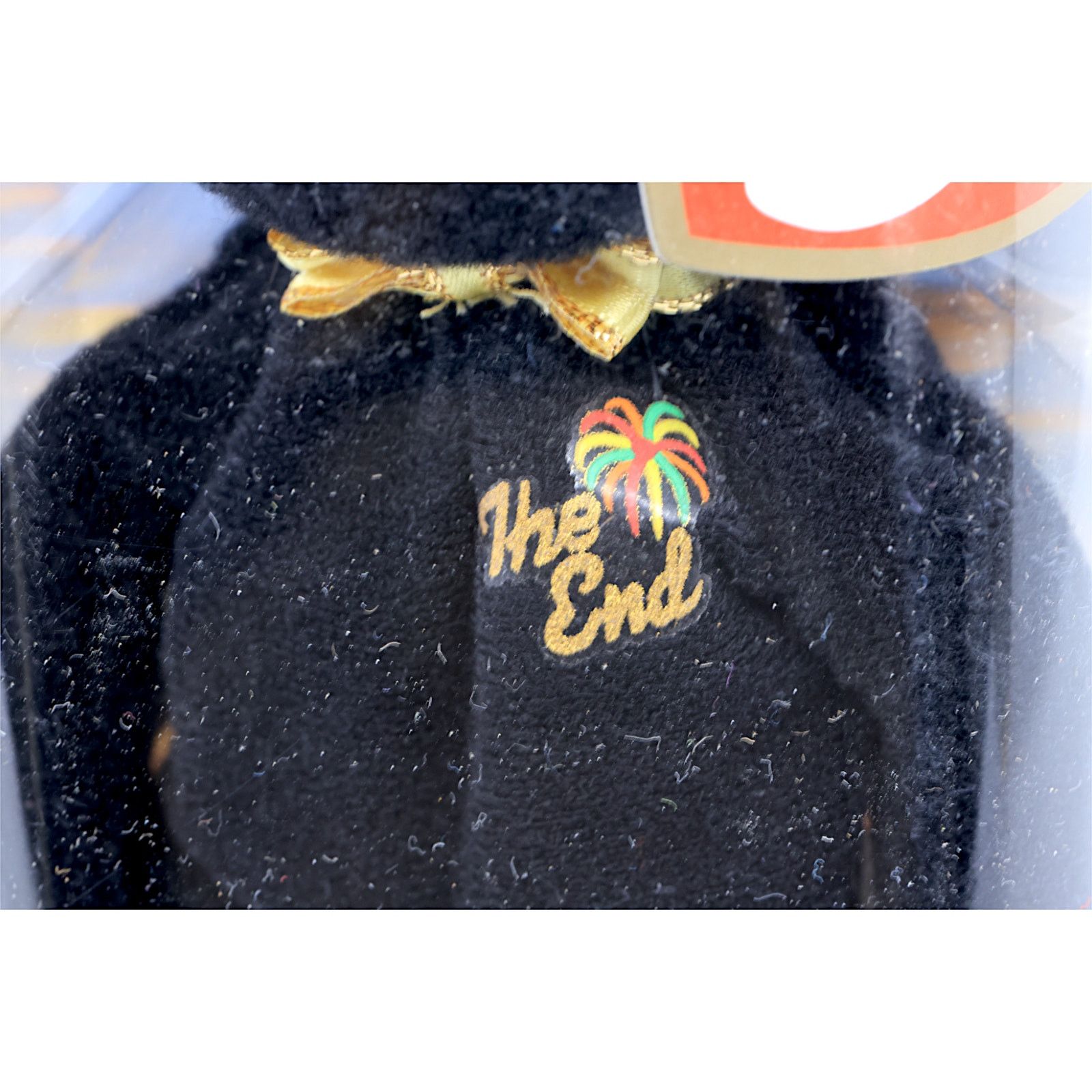 Vintage Teenie Beanie Babies 2000 - The End the Bear Size ONE SIZE - 3 Thumbnail