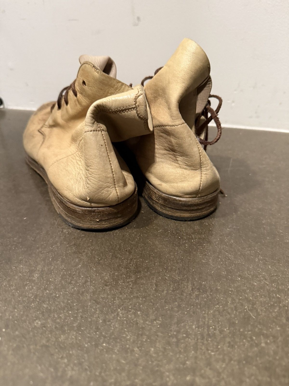 Marsell Tan stained Marsell Zucca Boots Size US 8 / EU 41 - 8 Thumbnail