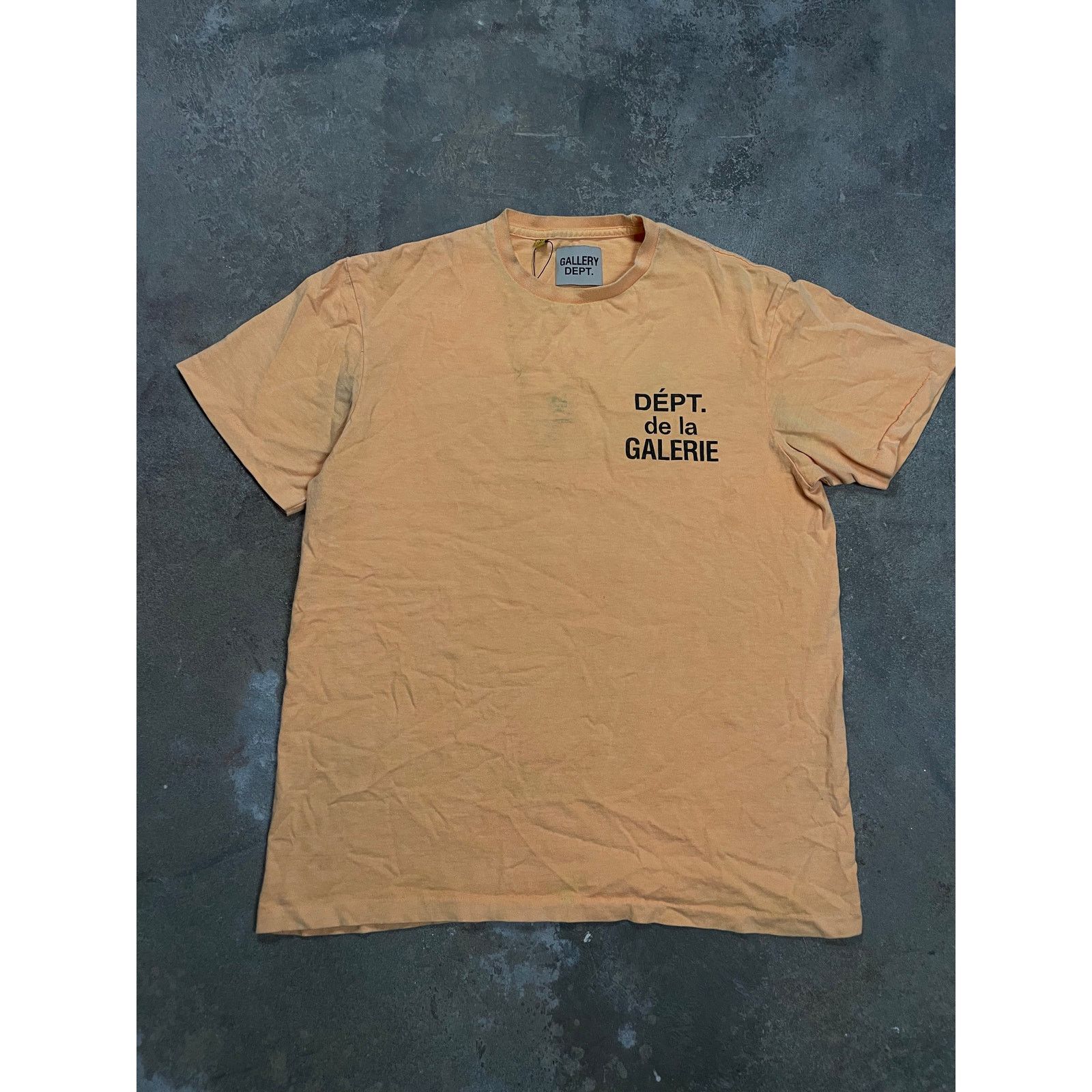 Gallery Dept. Gallery Dept Tee Orange Black Used Medium Size US M / EU 48-50 / 2 - 1 Thumbnail