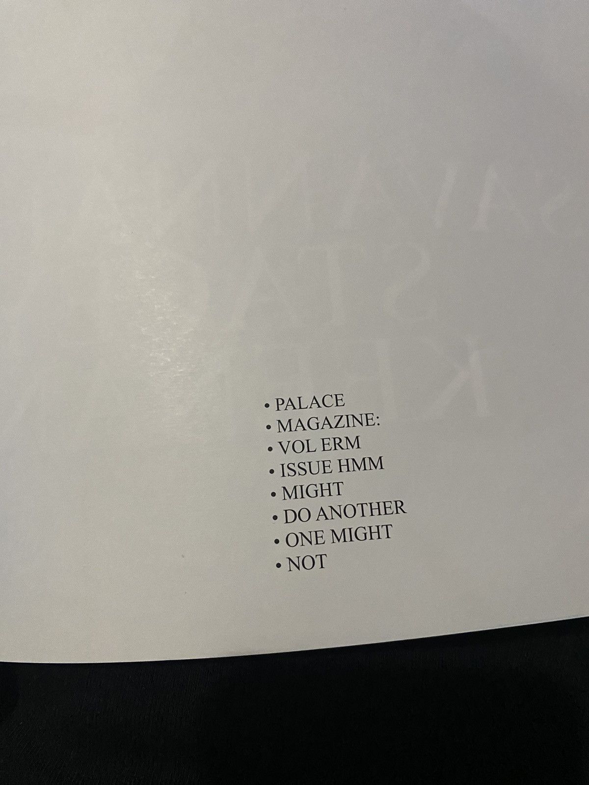 Palace Palace Magazine Size ONE SIZE - 7 Thumbnail