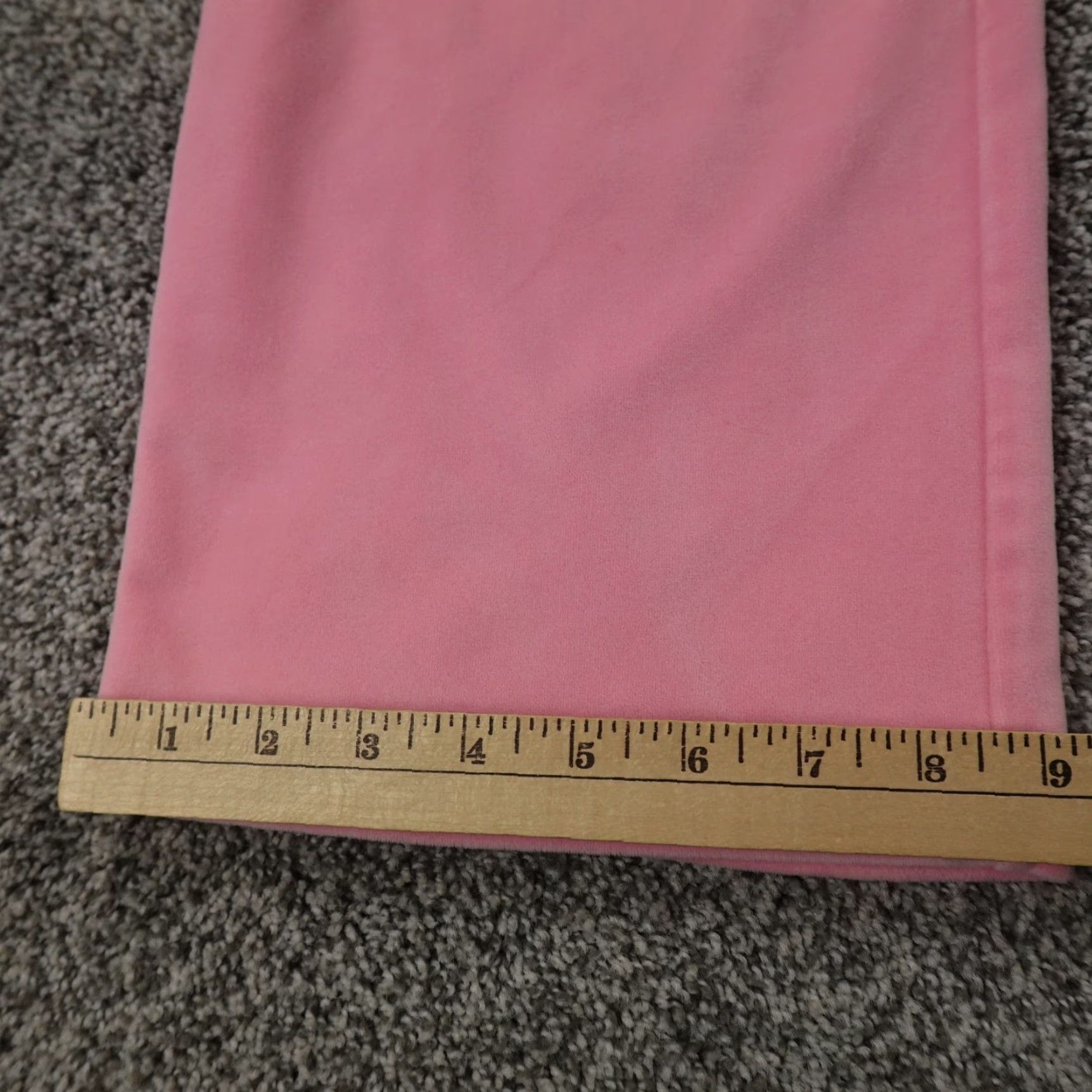 Juicy Couture Juicy Couture Pants Womens XL Pink Boot Velvet Velour Soft Jogger Sweatpants Y2K Size 40" / US 18 - 2 Thumbnail