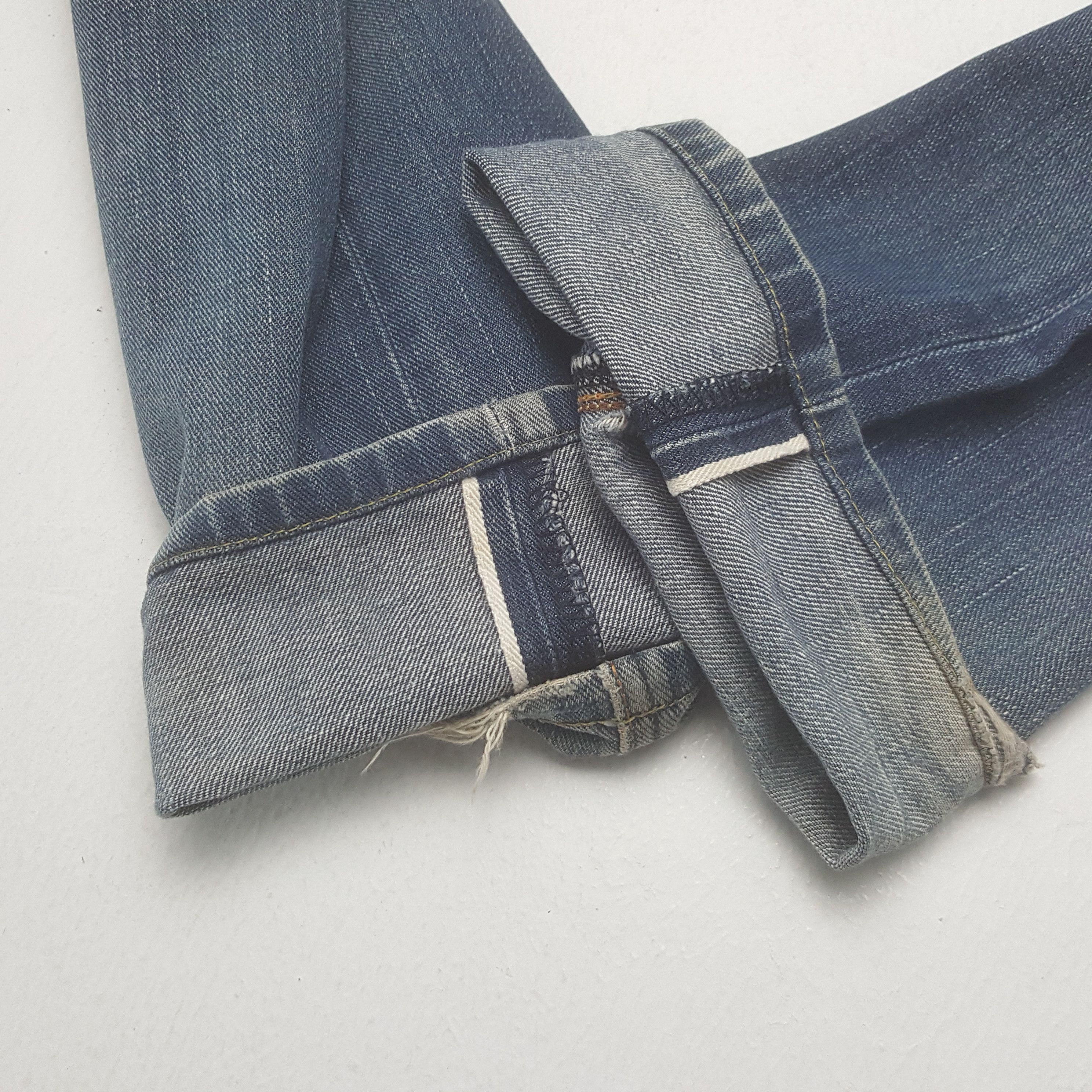 Lee Vintage Lee American Grunge Fading Style Denim Jeans Size US 31 - 14 Thumbnail