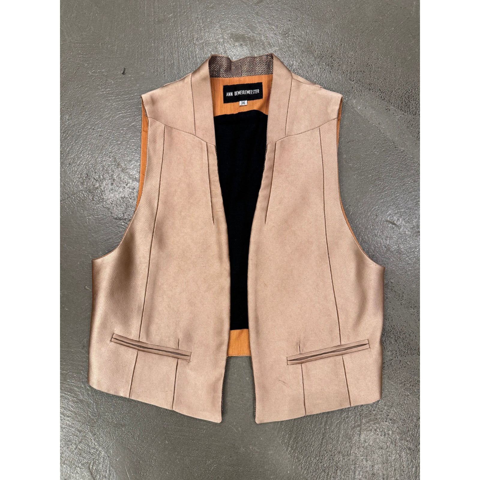 Ann Demeulemeester 2000s Ann Demeulemeester sample vest Size US S / EU 44-46 / 1 - 1 Thumbnail