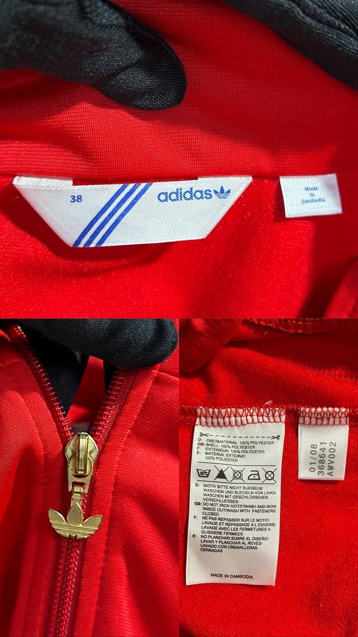 Adidas Adidas Originals2008 zip Jacket SUISSE Switzerland Football Size XS / US 0-2 / IT 36-38 - 5 Thumbnail