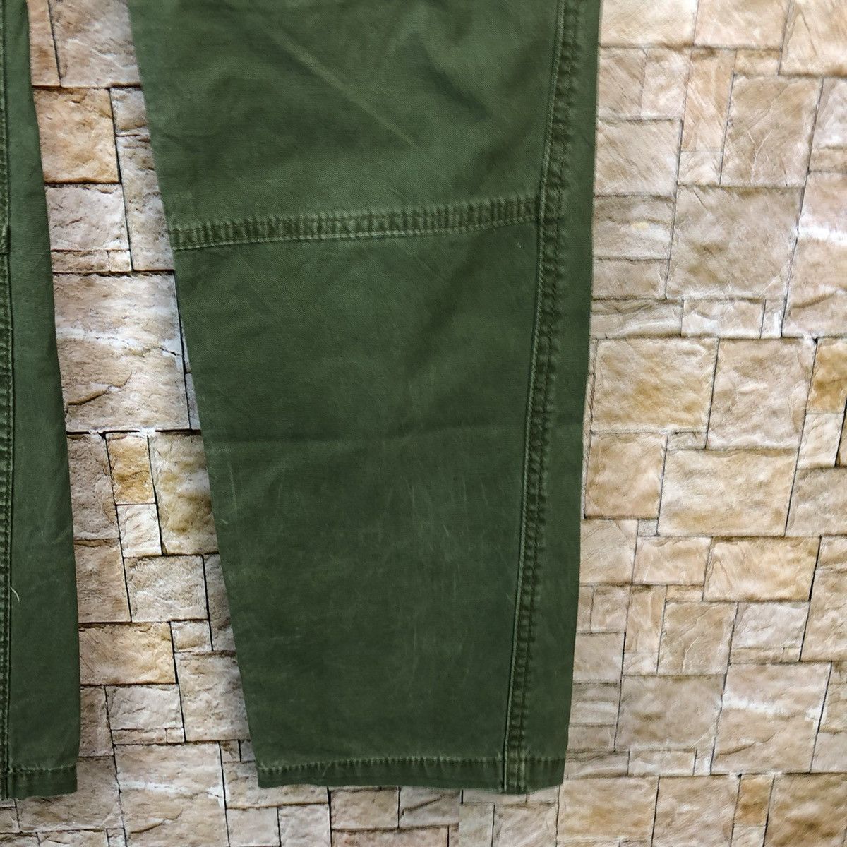 Japanese Brand Japanese Brand Green Cargo Multipocket Pants #A1164 Size US 32 / EU 48 - 12 Thumbnail