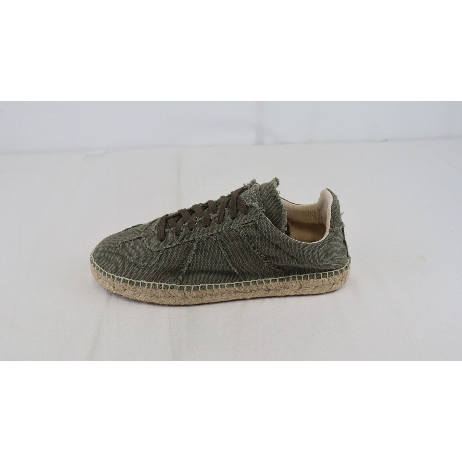 Maison Margiela o1rshd1 Canvas Low-Top Sneakers in Green Size US 8 / EU 41 - 10 Thumbnail