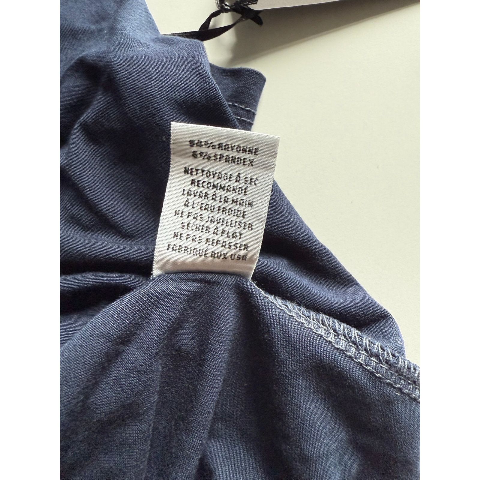 REVOLVE $66 New Michael Lauren Fitted Tee - Navy Small Size S / US 4 / IT 40 - 9 Thumbnail