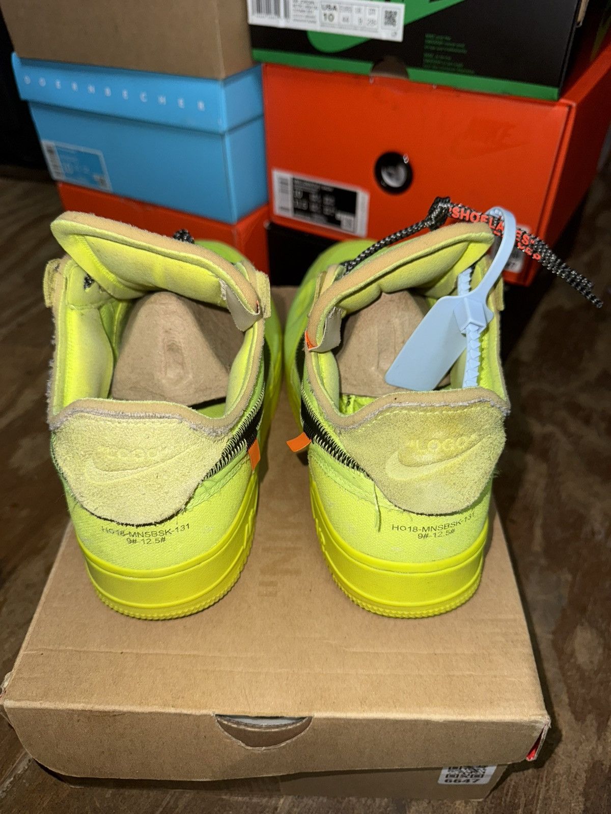 Nike × Off-White The 10 : Nike Air Force 1 Low Volt Size US 10.5 / EU 43-44 - 4 Thumbnail