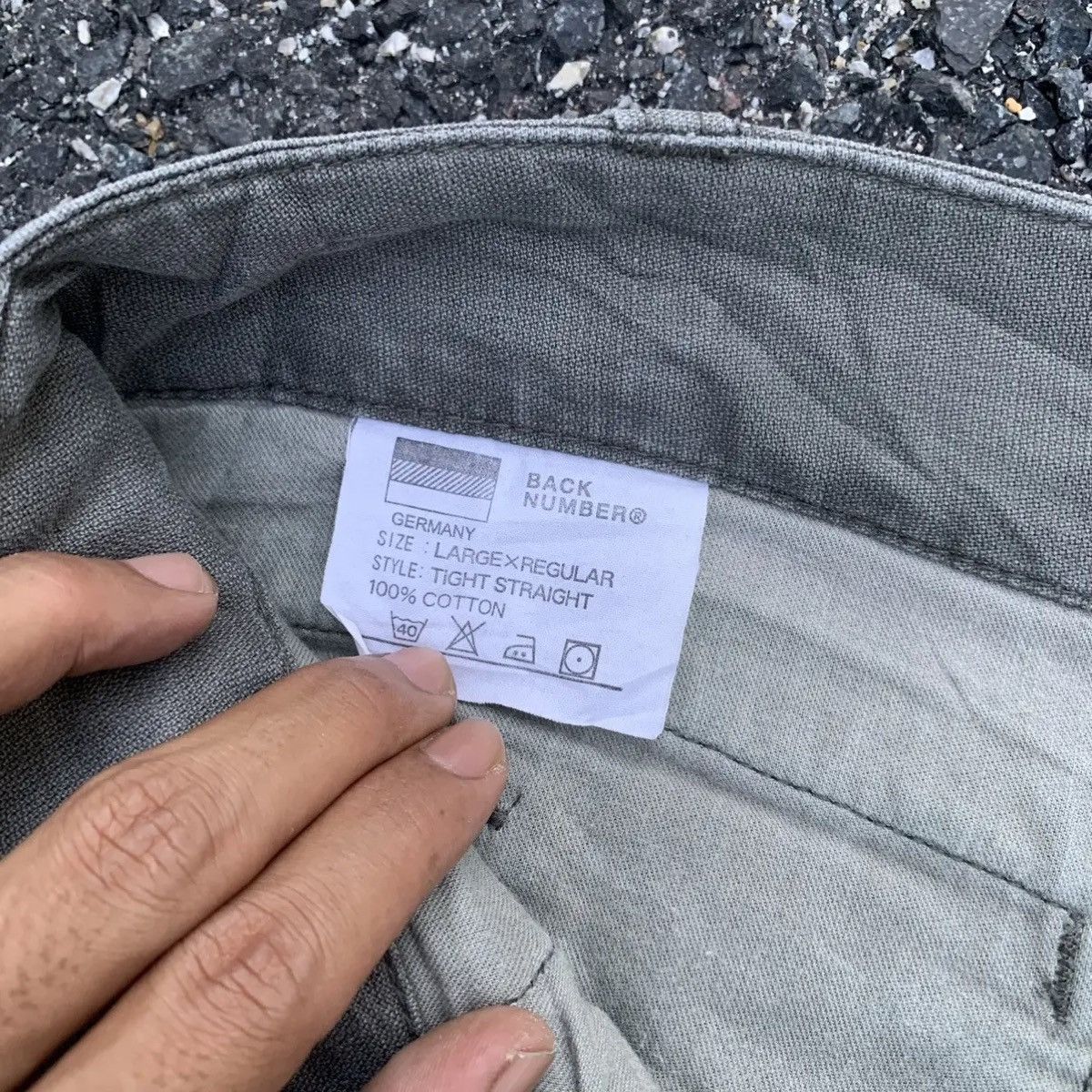 Japanese Brand Back Number Utility Faded Tactical Heavy Cotton Cargo Pants Size US 32 / EU 48 - 7 Thumbnail
