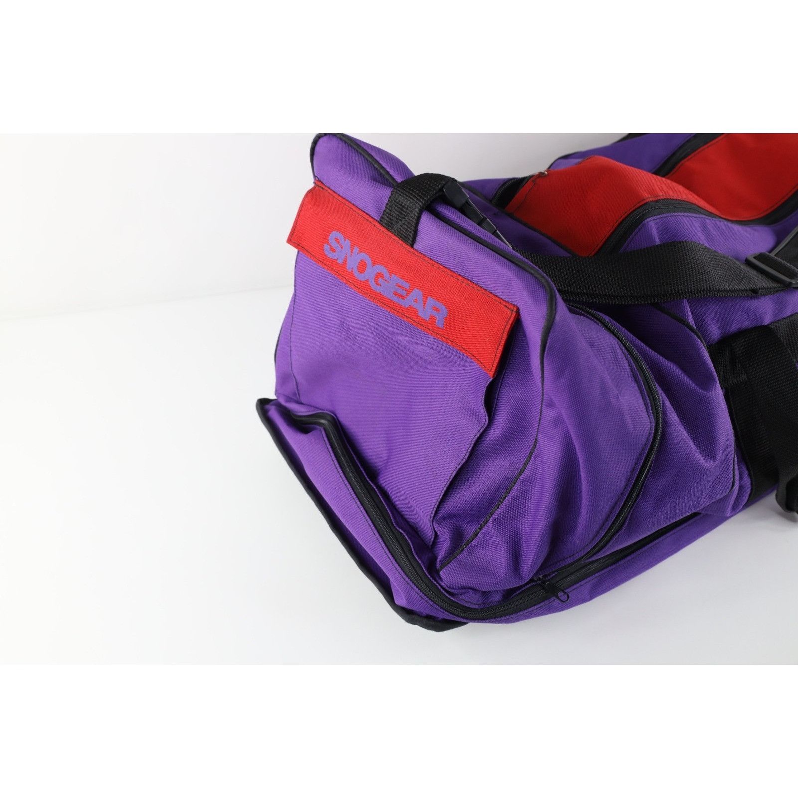 Ski-Doo Vintage 90s Ski Doo Snogear Distressed Duffel Bag Size ONE SIZE - 5 Thumbnail