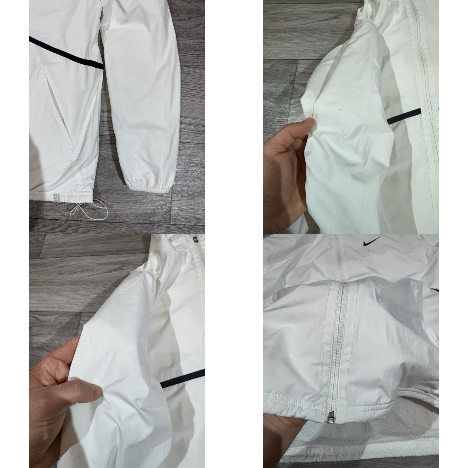 Nike Nike Challenge Court Tennis Track Jacket White Size L Mens Regular 404716-100 Size US L / EU 52-54 / 3 - 9 Thumbnail