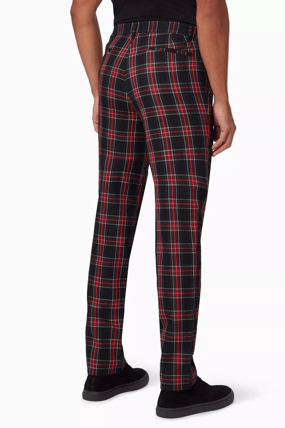 Fred Perry Fred Perry Men’s Tartan Wool Blend Trousers 38R Size US 38 / EU 54 - 3 Thumbnail