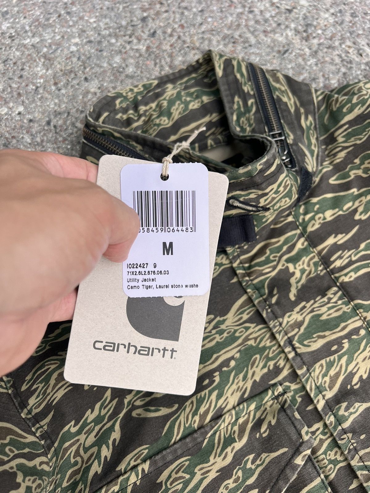Carhartt × Carhartt Wip Carhartt Utility Camo Logo Jacket Size US M / EU 48-50 / 2 - 8 Thumbnail