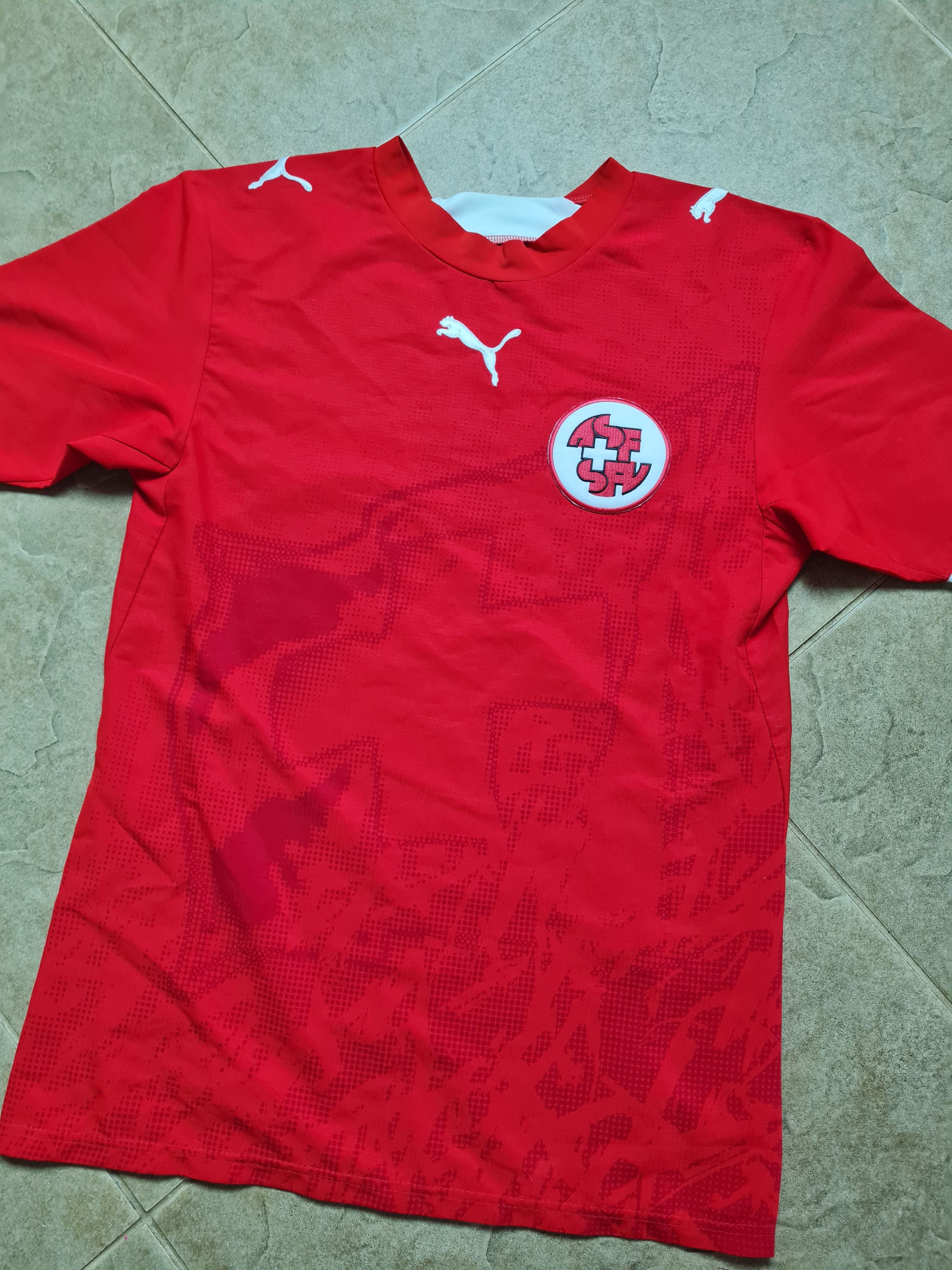 Puma Vintage Jersey Switzerland Puma 2006/2008 Football Shirt Size US XS / EU 42 / 0 - 4 Thumbnail