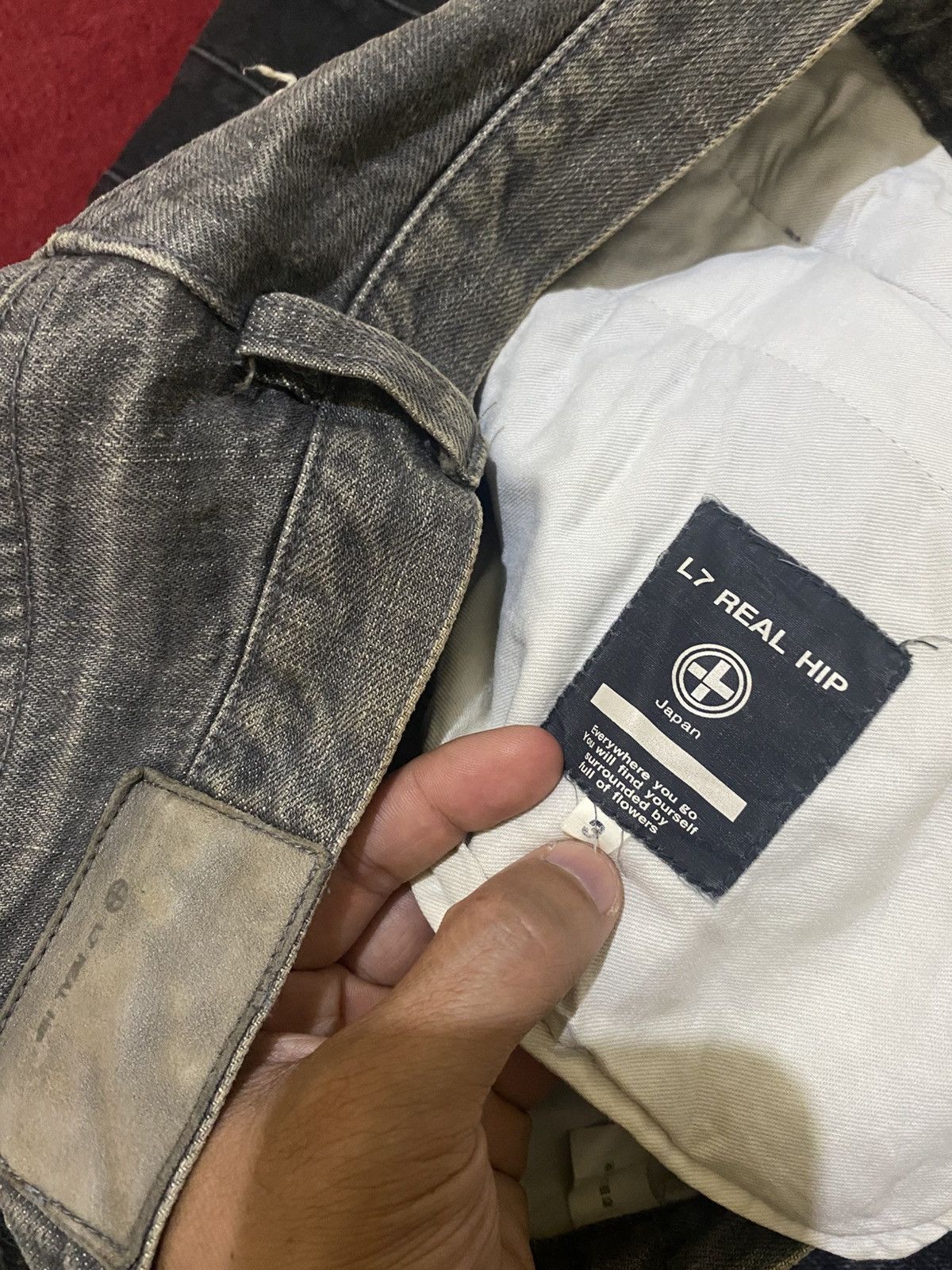 Japanese Brand × L7 Real Hip L7 Real Hip Flare Jeans Size US 32 / EU 48 - 7 Thumbnail