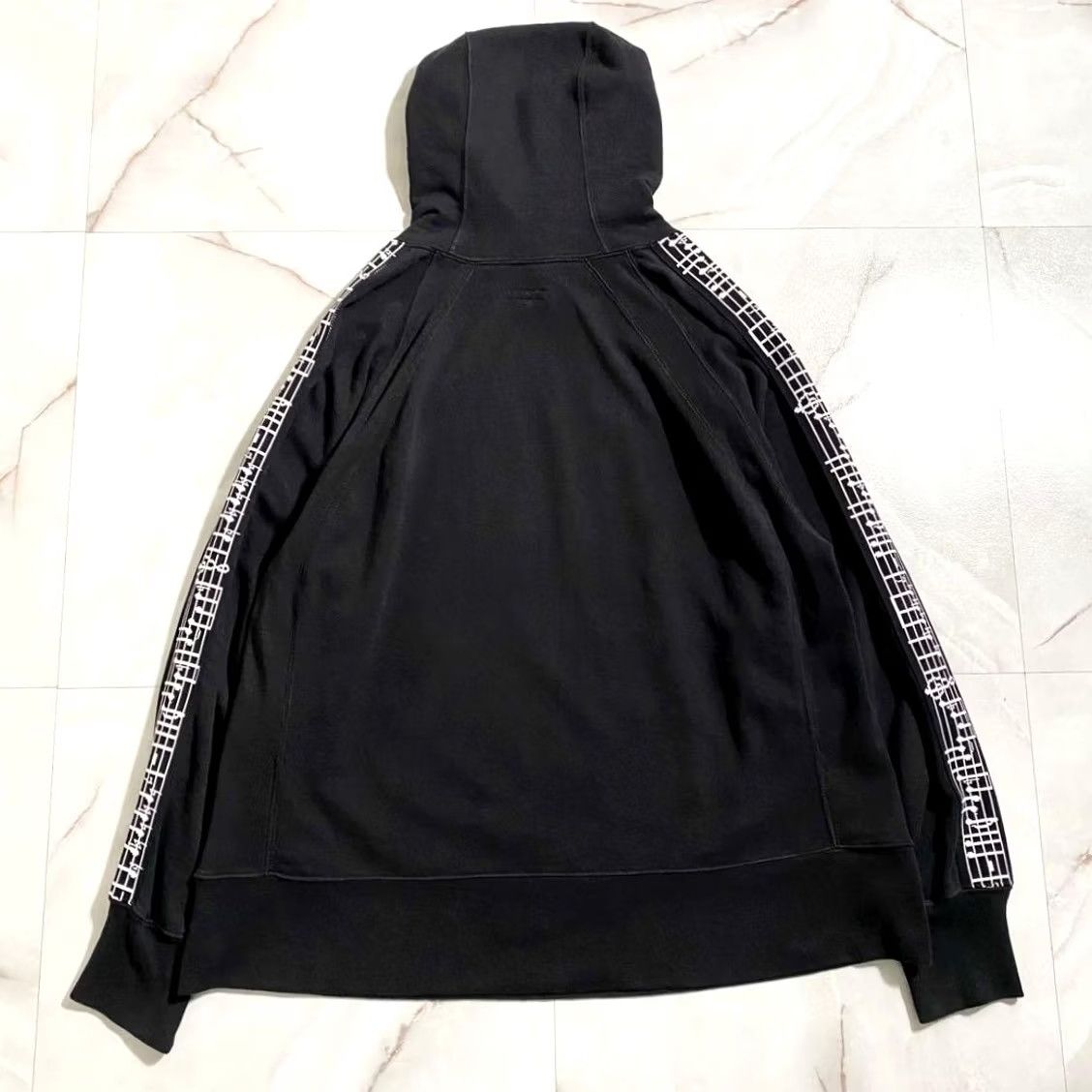 Engineered Garments Engineered Garments Raglan Hoodie Black Size M Musical Note Tape Raglan Sleeve Mens Size US M / EU 48-50 / 2 - 5 Thumbnail