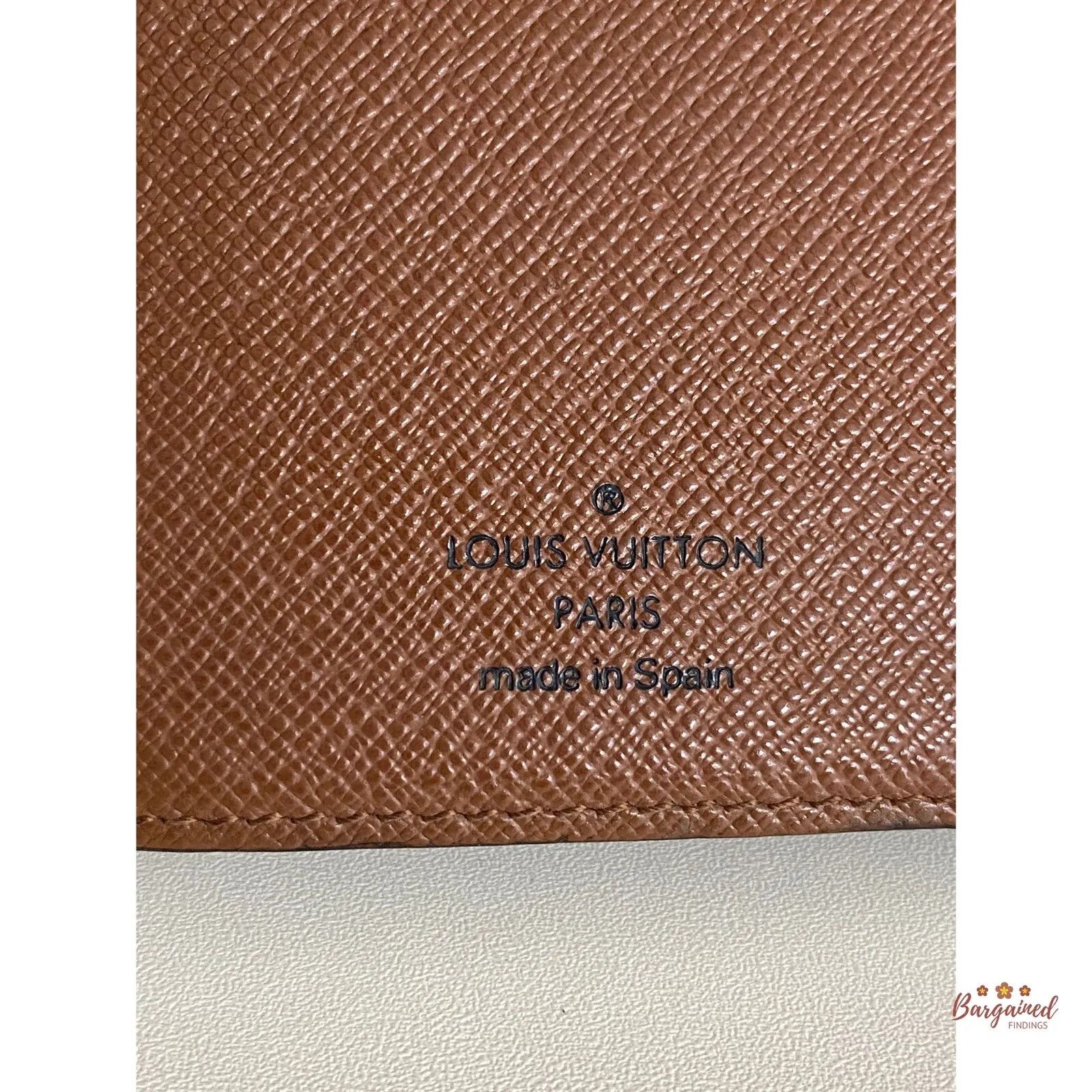 Louis Vuitton LOUIS VUITTON Monogram Canvas Checkbook Holder Case Wallet Size ONE SIZE - 8 Thumbnail