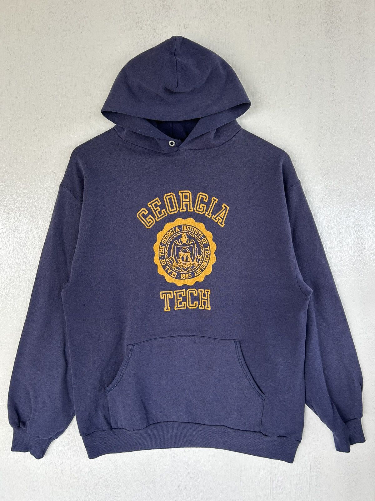 Vintage Vintage jerzees 90s georgia tech collegiate hoodie Size US M / EU 48-50 / 2 - 1 Thumbnail