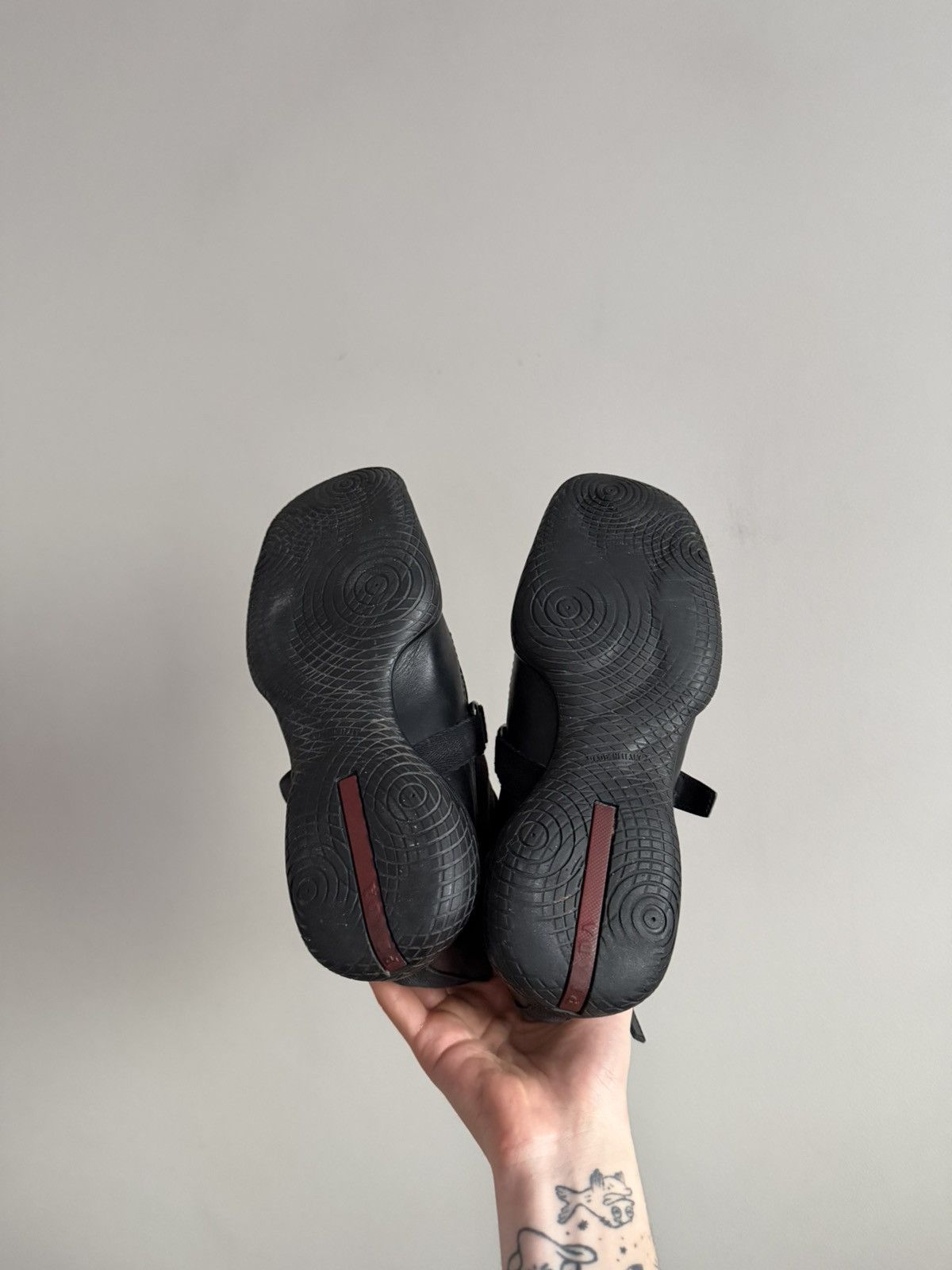 Prada Prada Combat Bondage Strap Leather Boots Size US 8.5 / EU 41-42 - 3 Thumbnail
