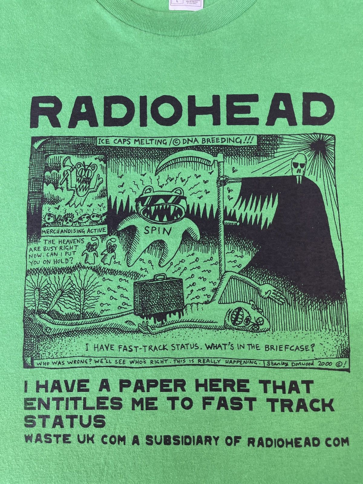 Band Tees Vintage’00s🔥Radio Head🔥Kid A and Amnesiac Album Art Tee Size US L / EU 52-54 / 3 - 15 Thumbnail