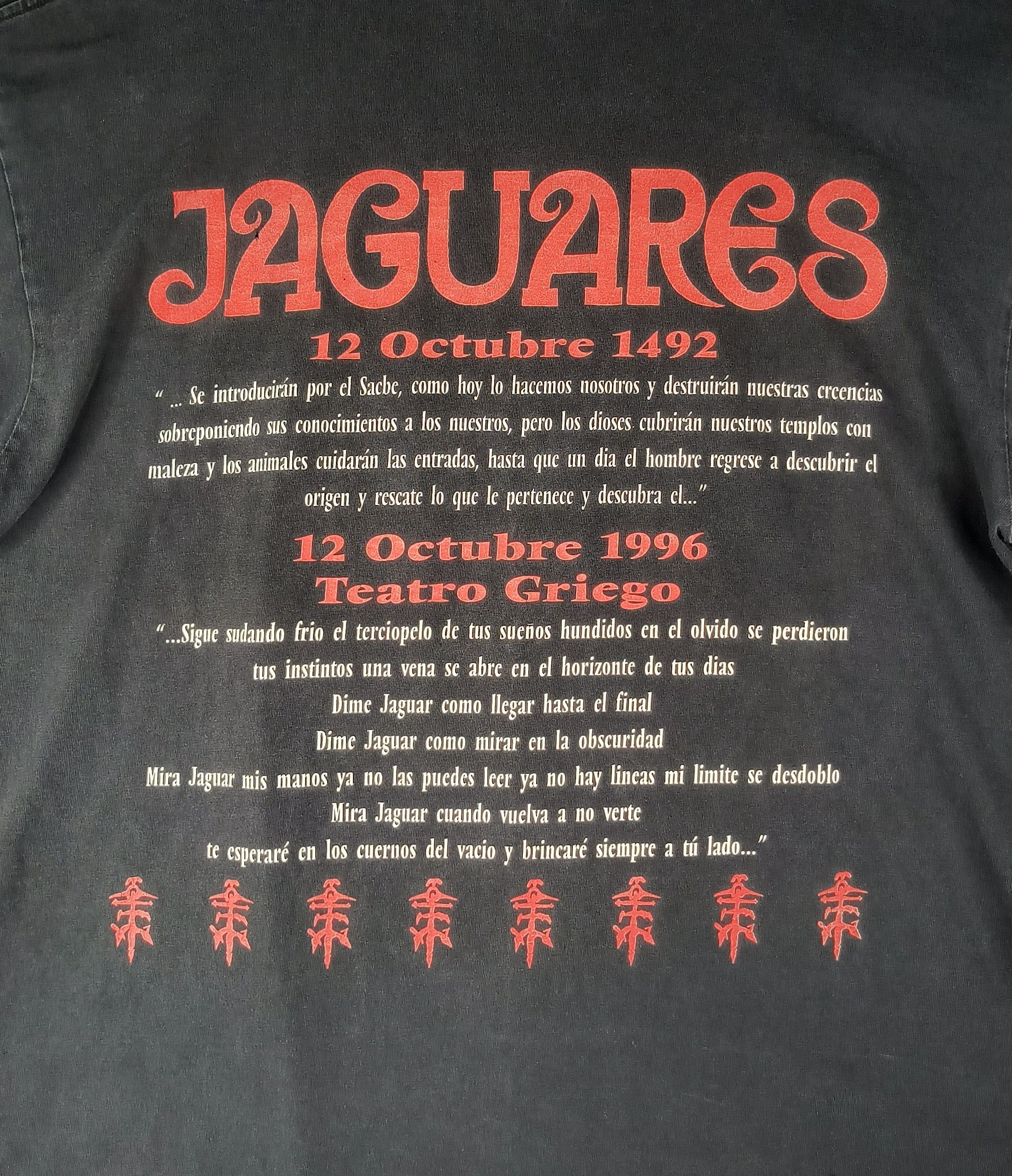 Gildan Vintage El equilibrio de los Jaguares1996 tee Size US XL / EU 56 / 4 - 1 Thumbnail