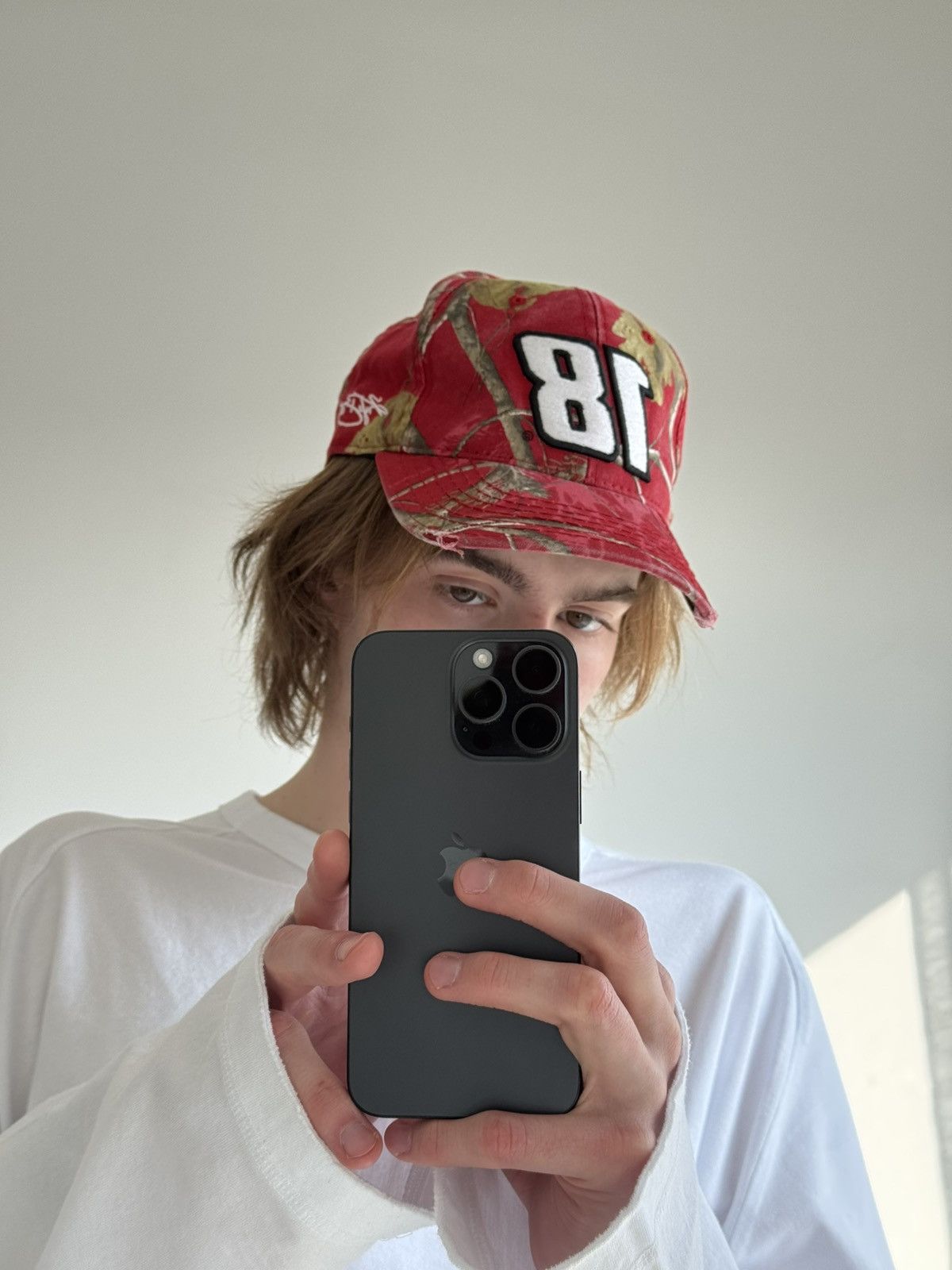 NASCAR Y2K Nascar Realtree Racing Cap Hat #18 Fox Racing Size ONE SIZE - 7 Thumbnail