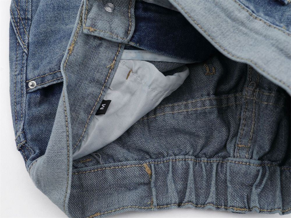 Japanese Brand × Jean Loose straight men's punk distressed washed jeans y2k Size US 32 / EU 48 - 4 Thumbnail