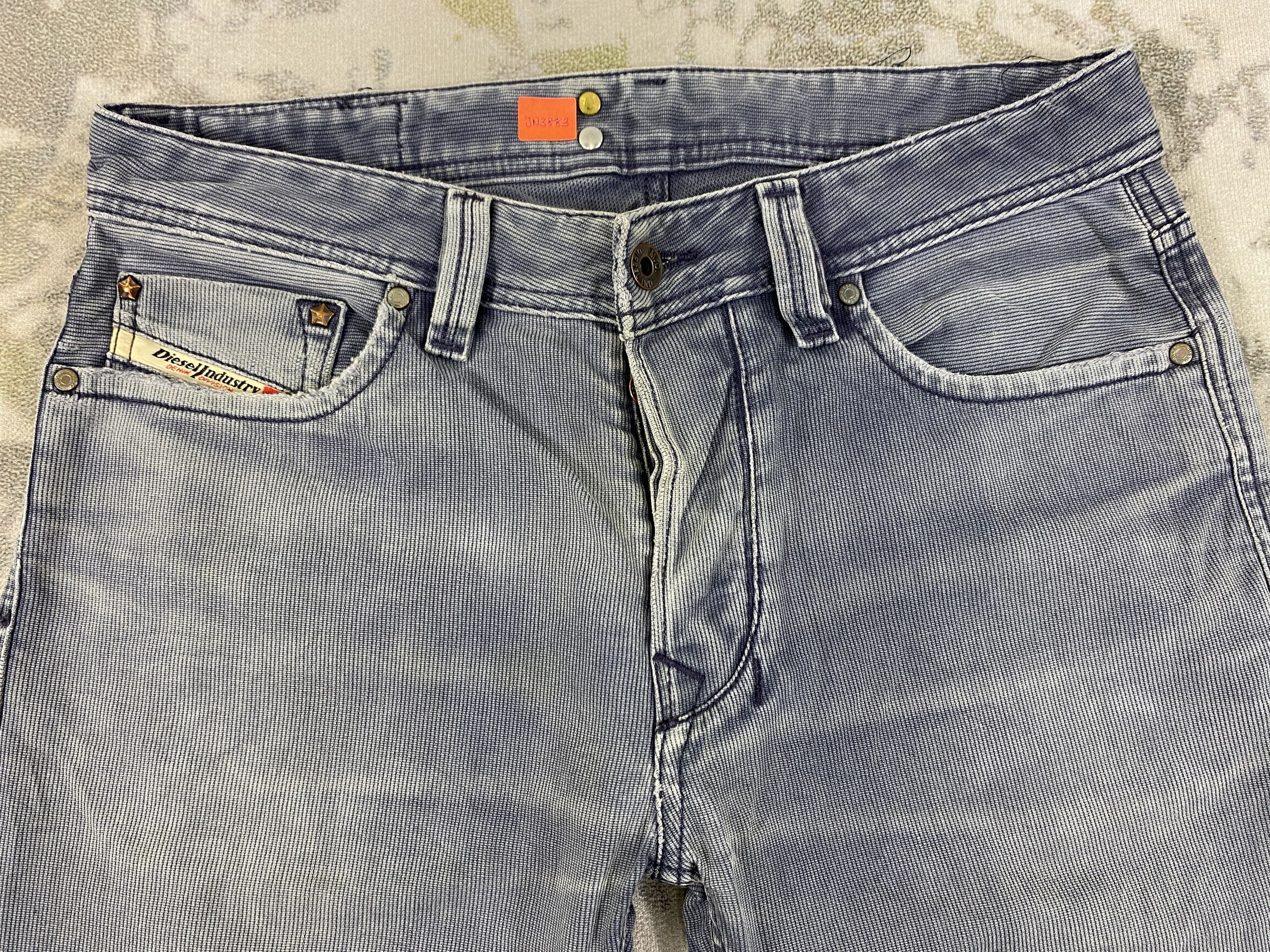 Hysteric Glamour Faded Grey Vintage Diesel Jeans 31x29.5 Denim- JN3883 Size US 31 - 3 Thumbnail