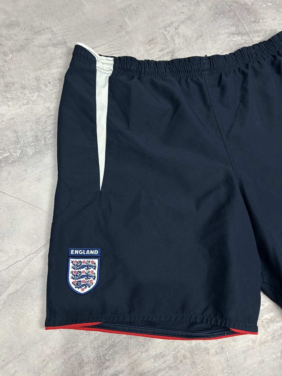 Umbro Umbro England 2007 Home Short Navy Blue Size US 34 / EU 50 - 3 Thumbnail
