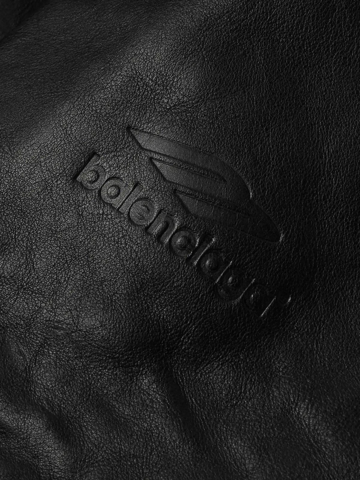 Balenciaga RARE - Summer 24 Cocoon Kick Leather Jacket M Size US M / EU 48-50 / 2 - 24 Thumbnail