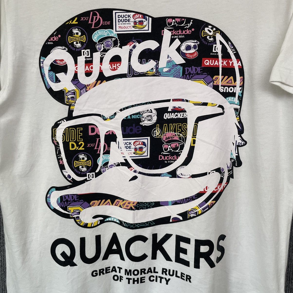 Japanese Brand B One Soul Quackers Swag Duck T Shirt Size US M / EU 48-50 / 2 - 2 Thumbnail