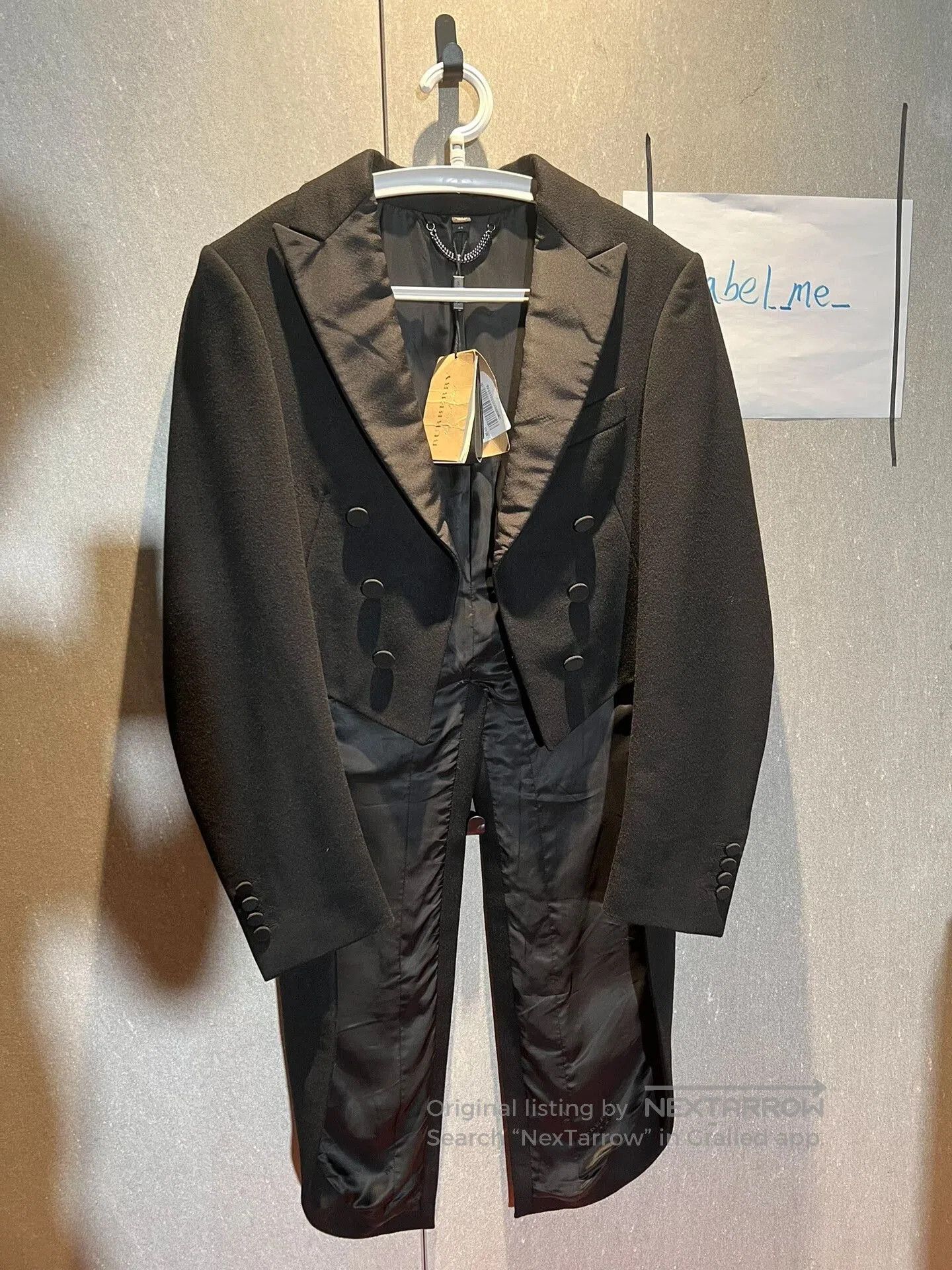 Burberry burberry tailcoat new stunning magician style. Size US L / EU 52-54 / 3 - 2 Thumbnail
