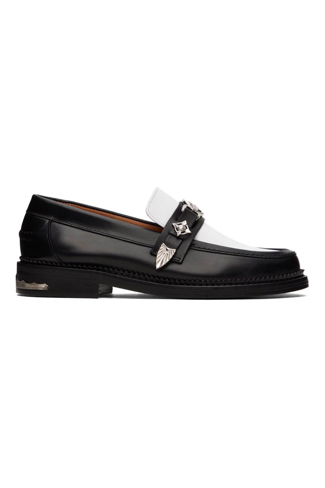 TOGA VIRILIS Toga Virilis two-tone buckled loafers Size US 9 / EU 42 - 2 Thumbnail