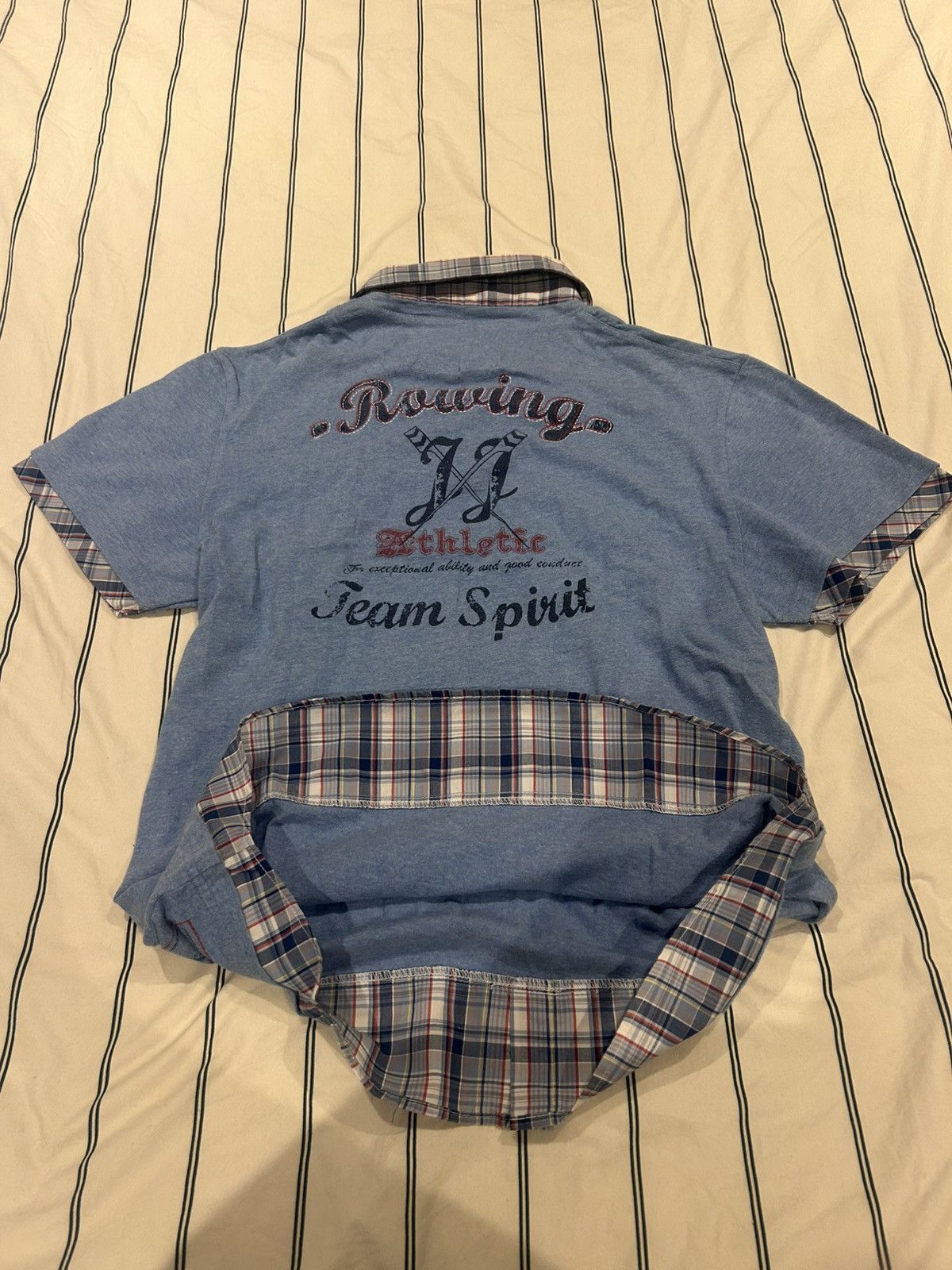 Jack & Jones VINTAGE 2000s Denim T shirt jack jones layered t shirt Size US S / EU 44-46 / 1 - 2 Thumbnail