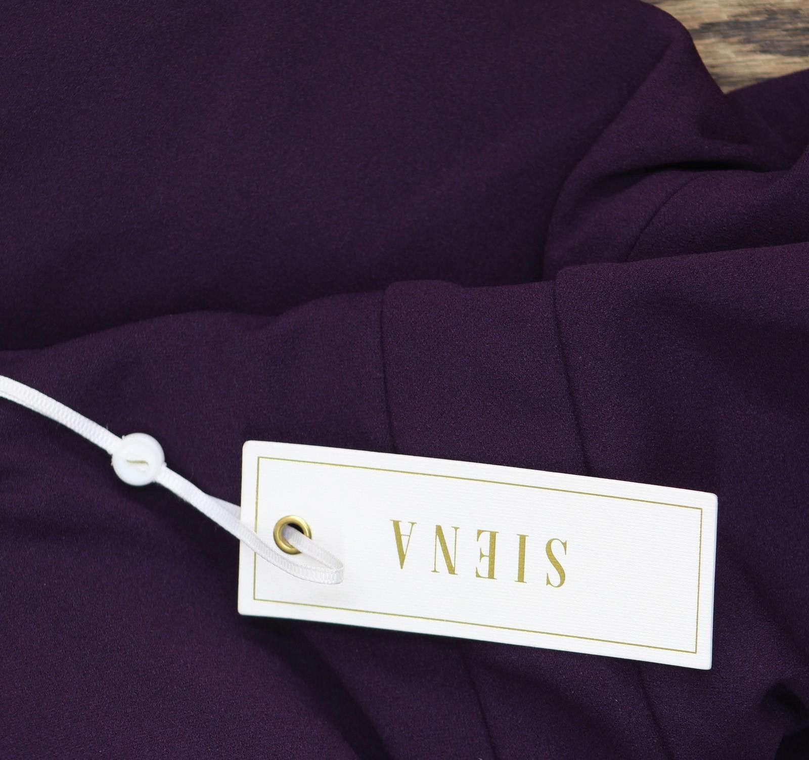 Signal Sport Siena Womens Dress Removable Straps Satp1607 Plum Purple 12 Size XL / US 12-14 / IT 48-50 - 3 Thumbnail