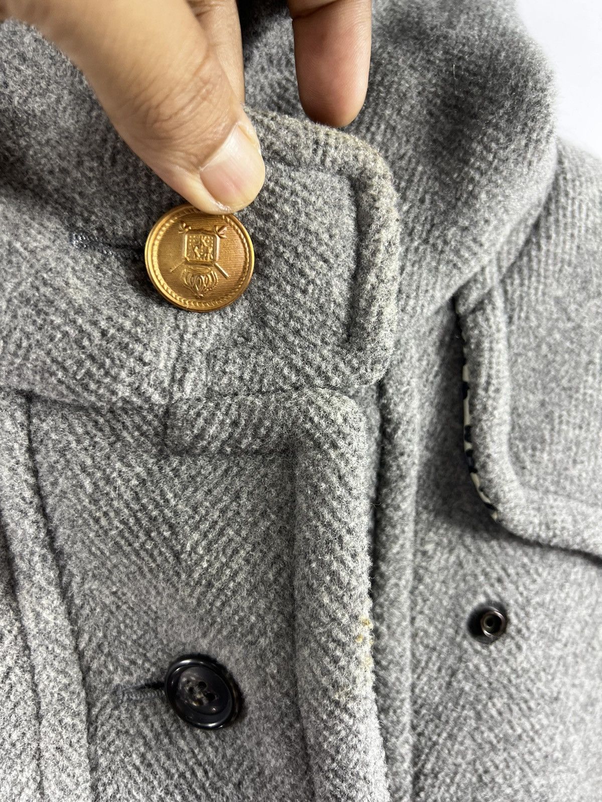 Japanese Brand 🔥 Blanc Basque Wool Long Coat Size S / US 4 / IT 40 - 5 Thumbnail