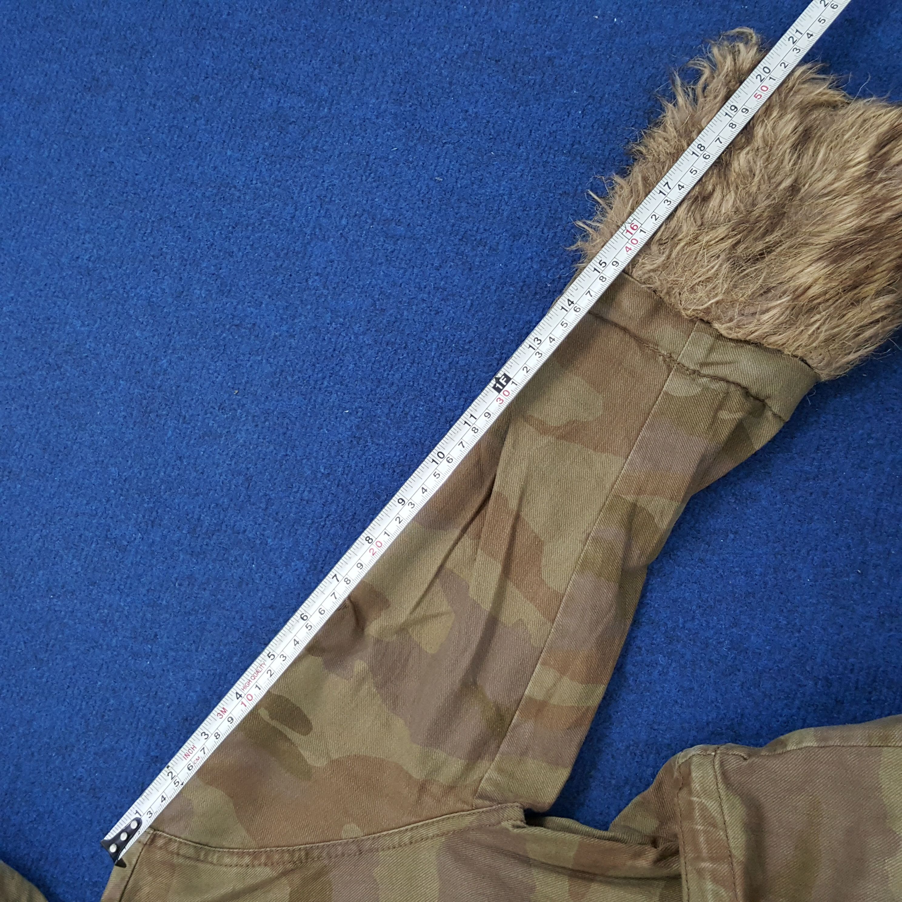 Levi's × Levi's Vintage Clothing × Vintage Vintage Levi's Winter Fleece Sleeve Camo Jacket Size US XS / EU 42 / 0 - 12 Thumbnail
