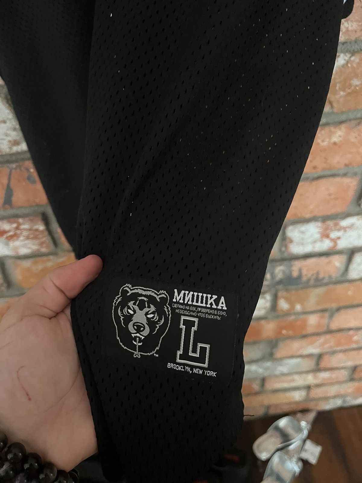 Japanese Brand × Mishka MISHKA “DEATH” JERSEY Size US L / EU 52-54 / 3 - 3 Thumbnail