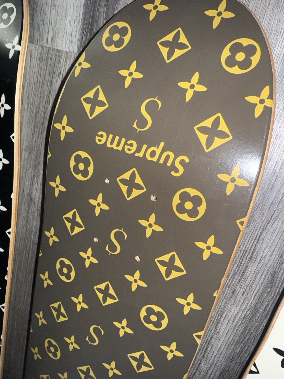Louis Vuitton × Supreme Supreme Louis Vuitton 2000 Monogram Skateboard Deck Size ONE SIZE - 10 Thumbnail