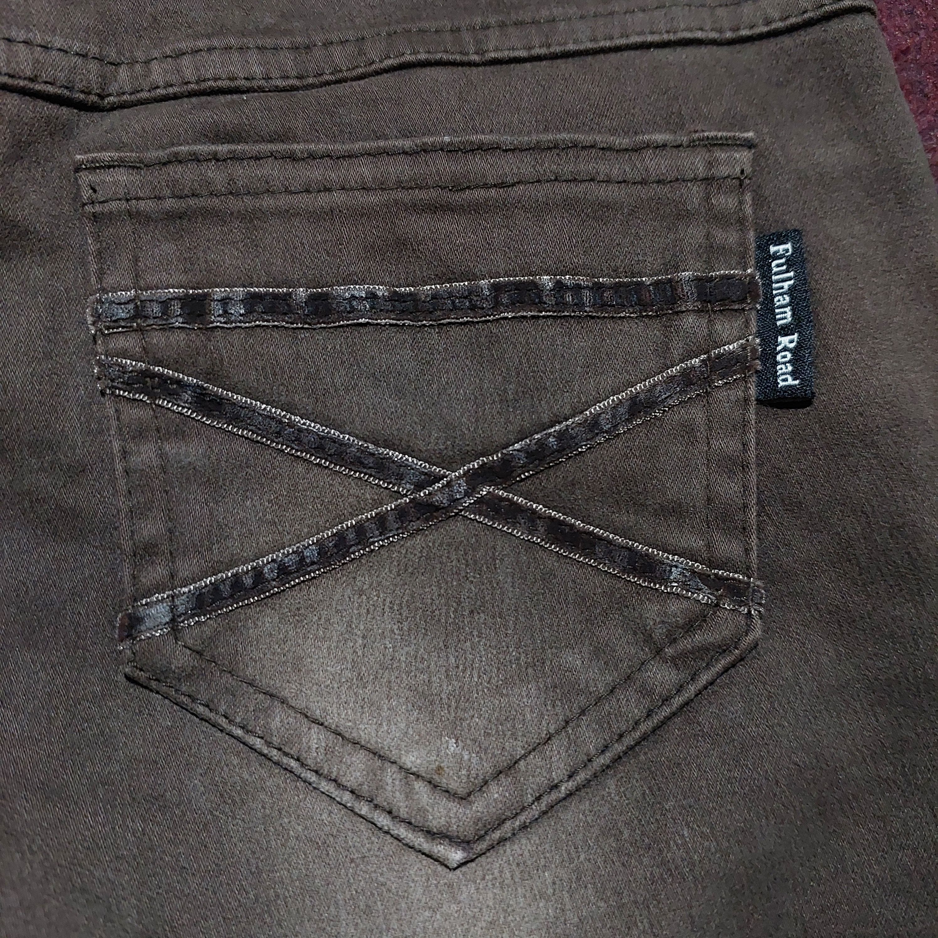 Tornado Mart Bootcut jeans by japanese designer yoshie miura Size 25" / US 0 / IT 36 - 6 Thumbnail