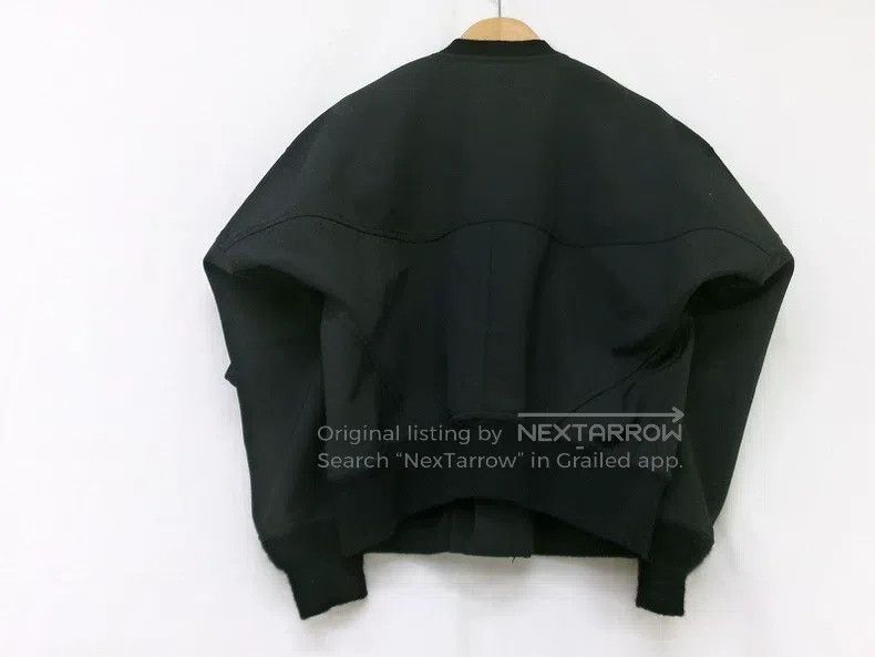 Junya Watanabe Junya Watanabe Black wool flight jacket cotton coat Size S / US 4 / IT 40 - 2 Thumbnail