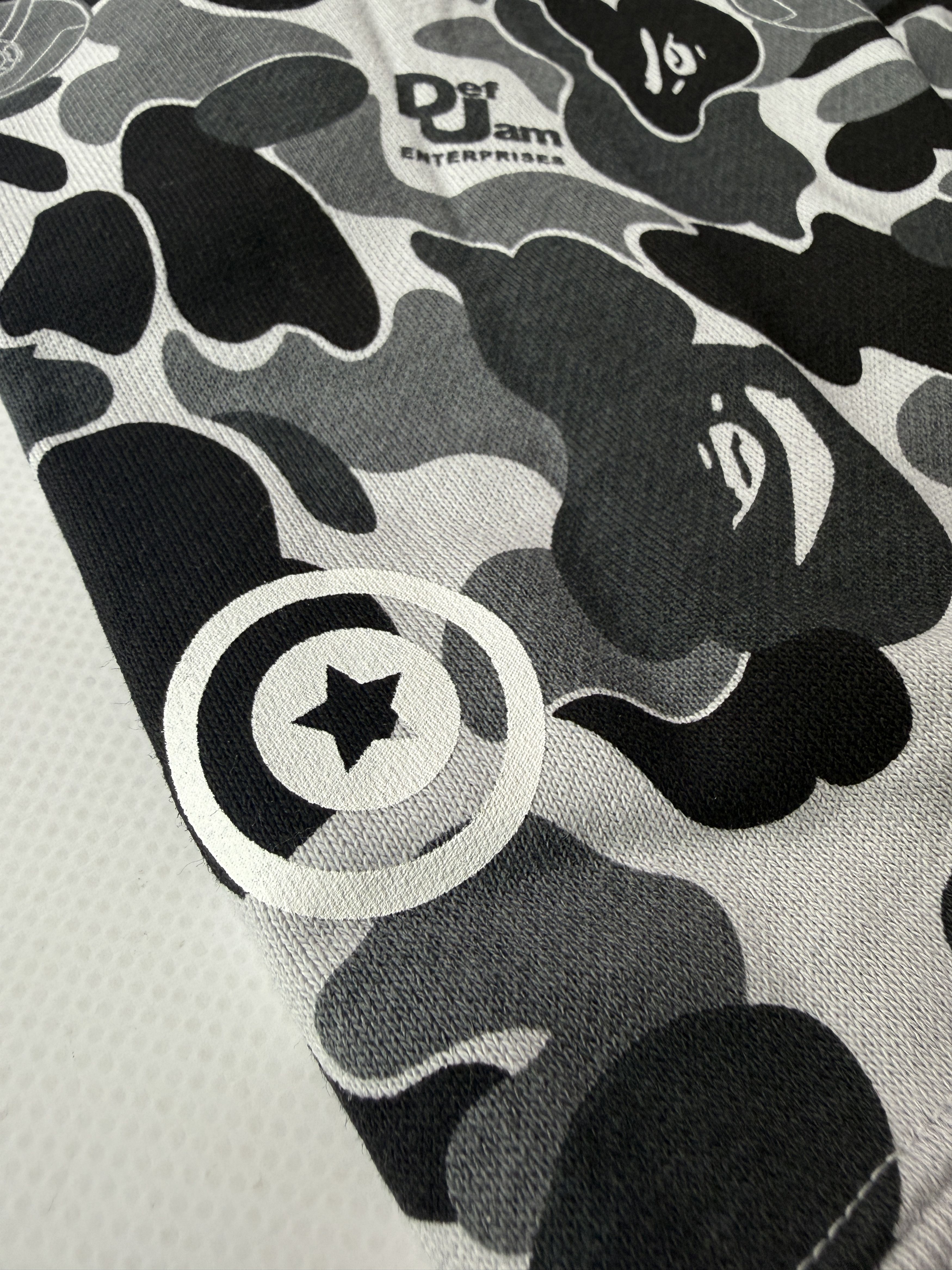 Bape BAPE X DEF JAM CAMO SHARK RELAXED FIT FULL ZIP HOODIE Size US L / EU 52-54 / 3 - 10 Thumbnail