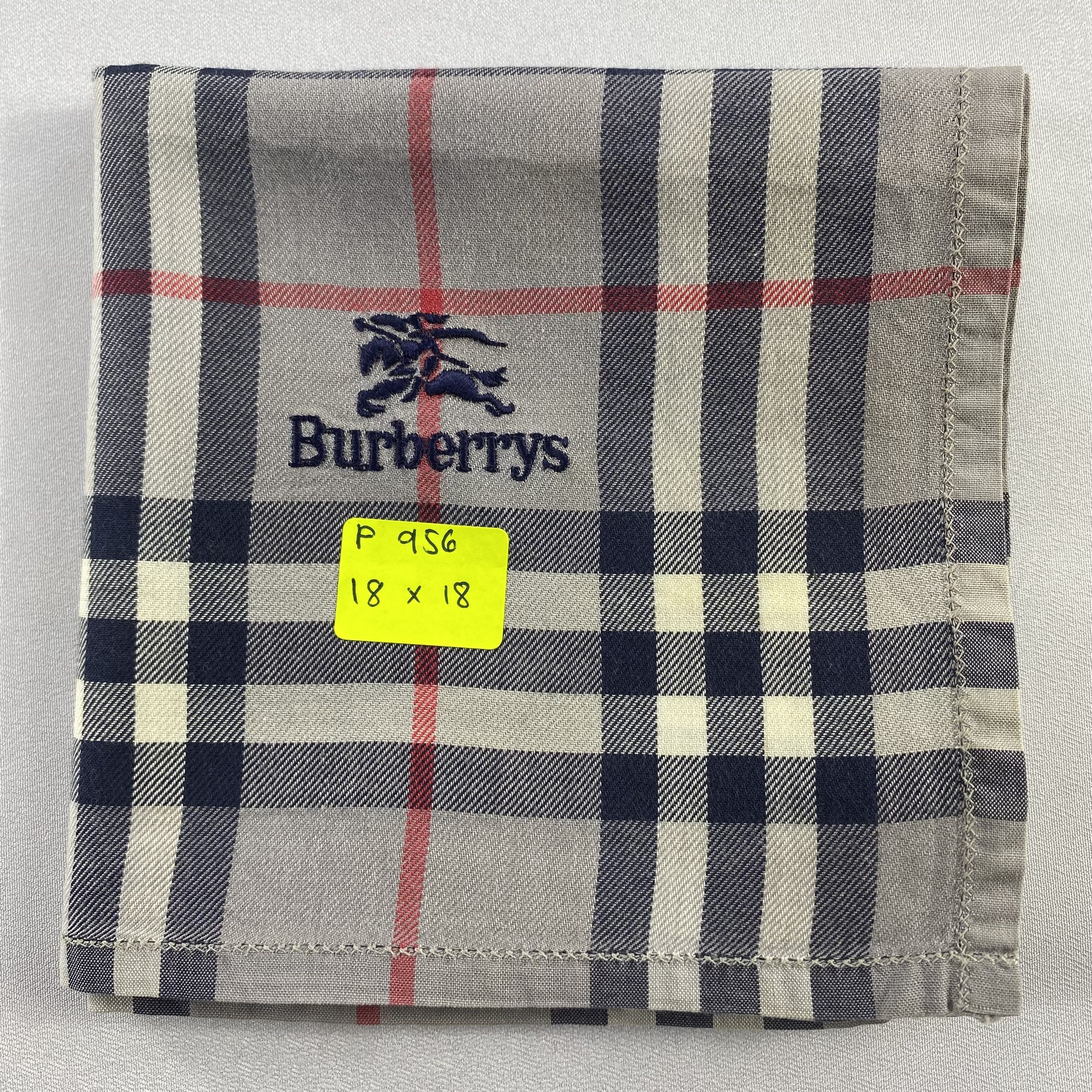 Burberry × Vintage Burberry Handkerchief / Neckerchief / Bandana-P956 Size ONE SIZE - 5 Thumbnail