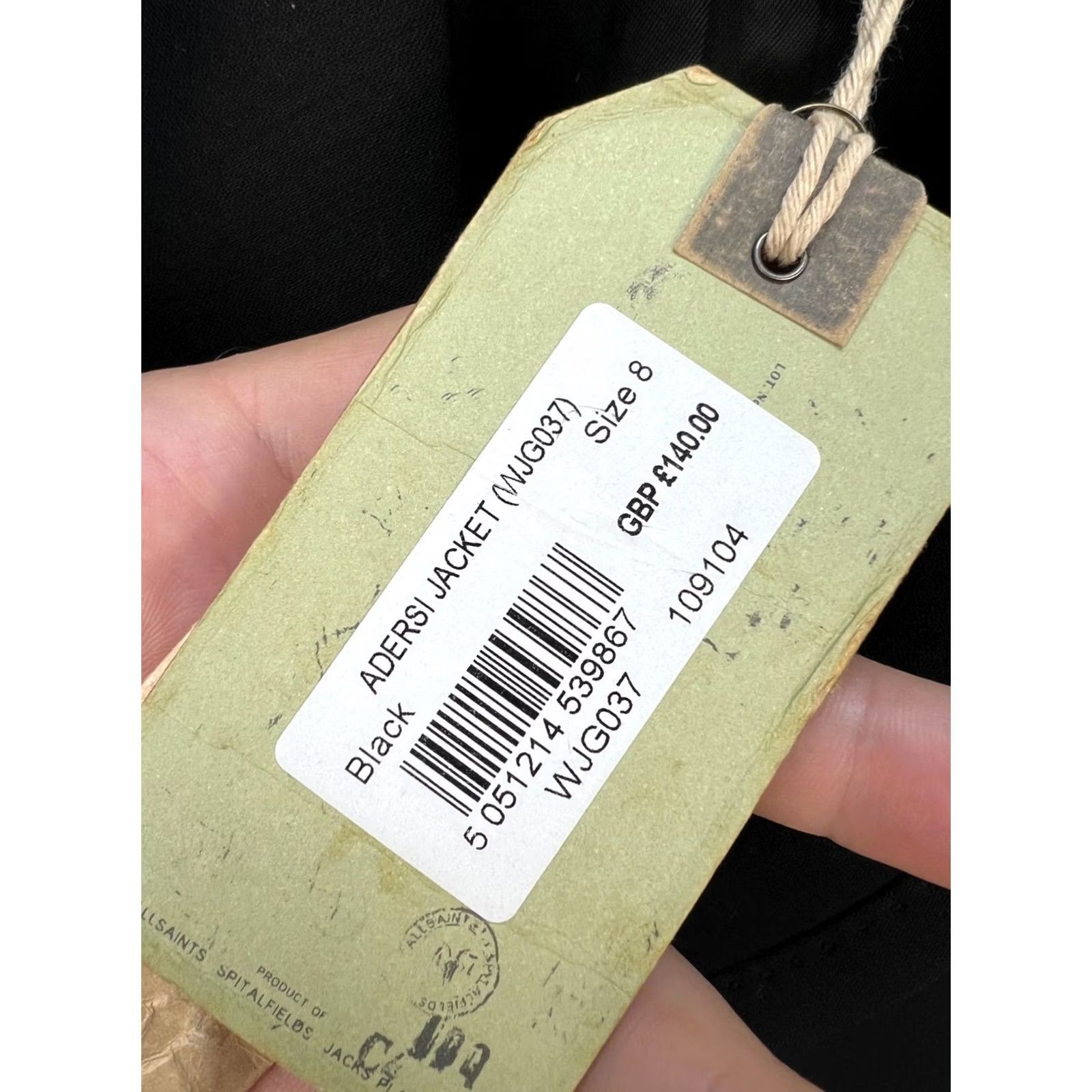Allsaints - New Title: "AllSaints Adersi Jacket Blazer - Womens Size 8 S" - Added Brand Size S / US 4 / IT 40 - 6 Thumbnail